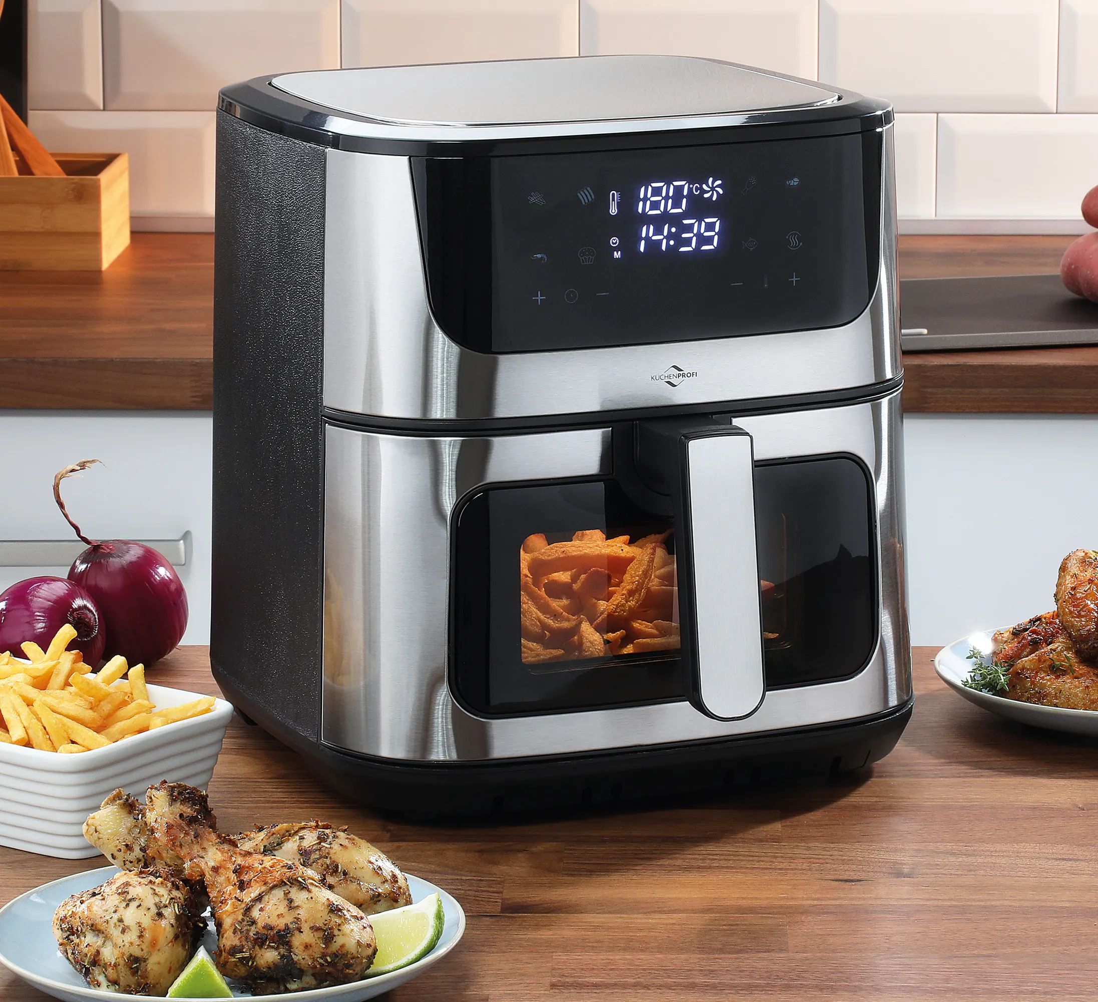 Küchenprofi Airfryers Impuls Airfryer i Grå, 2