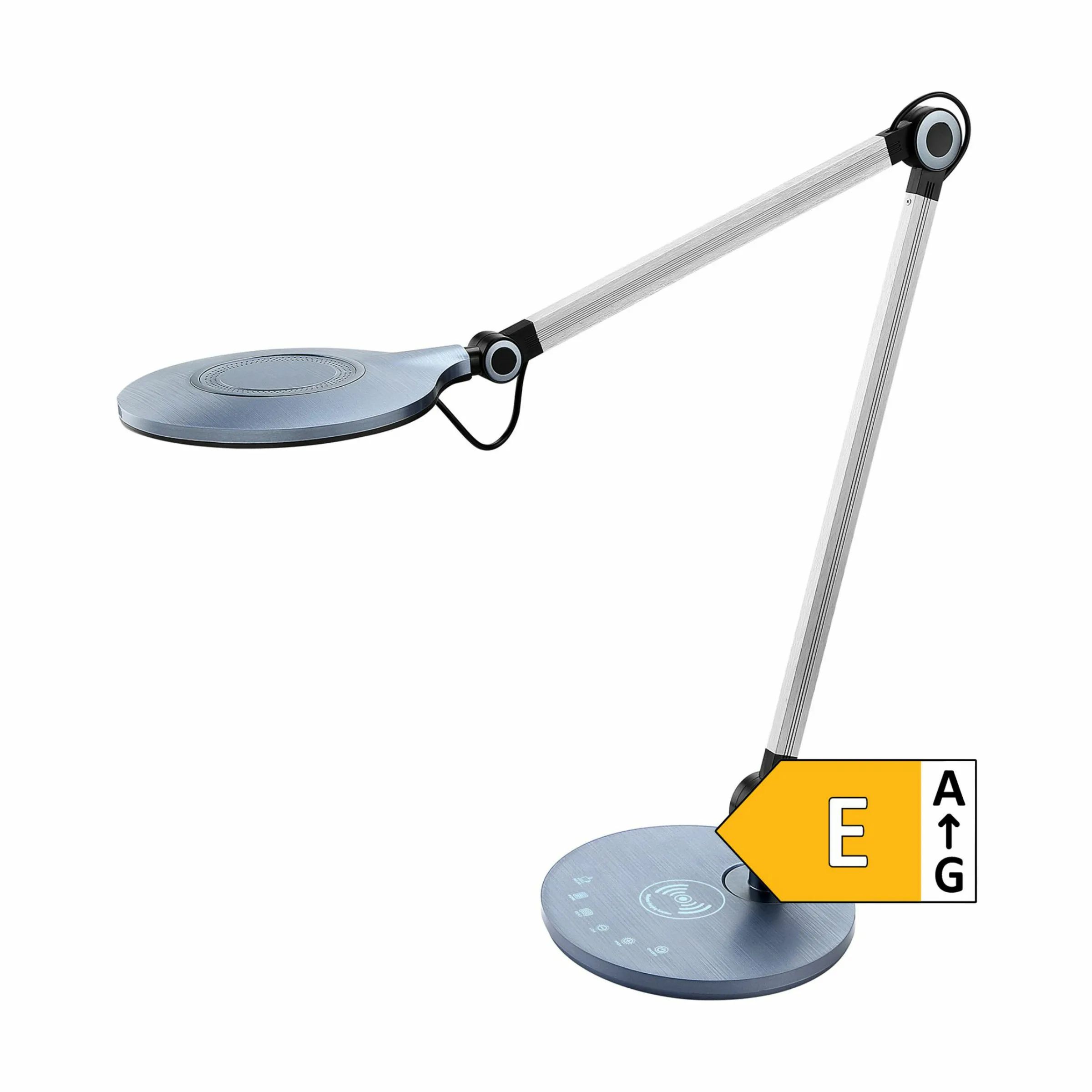 Dyberg Larsen Bordlamper Office Bordlampe i Mat grå, 1