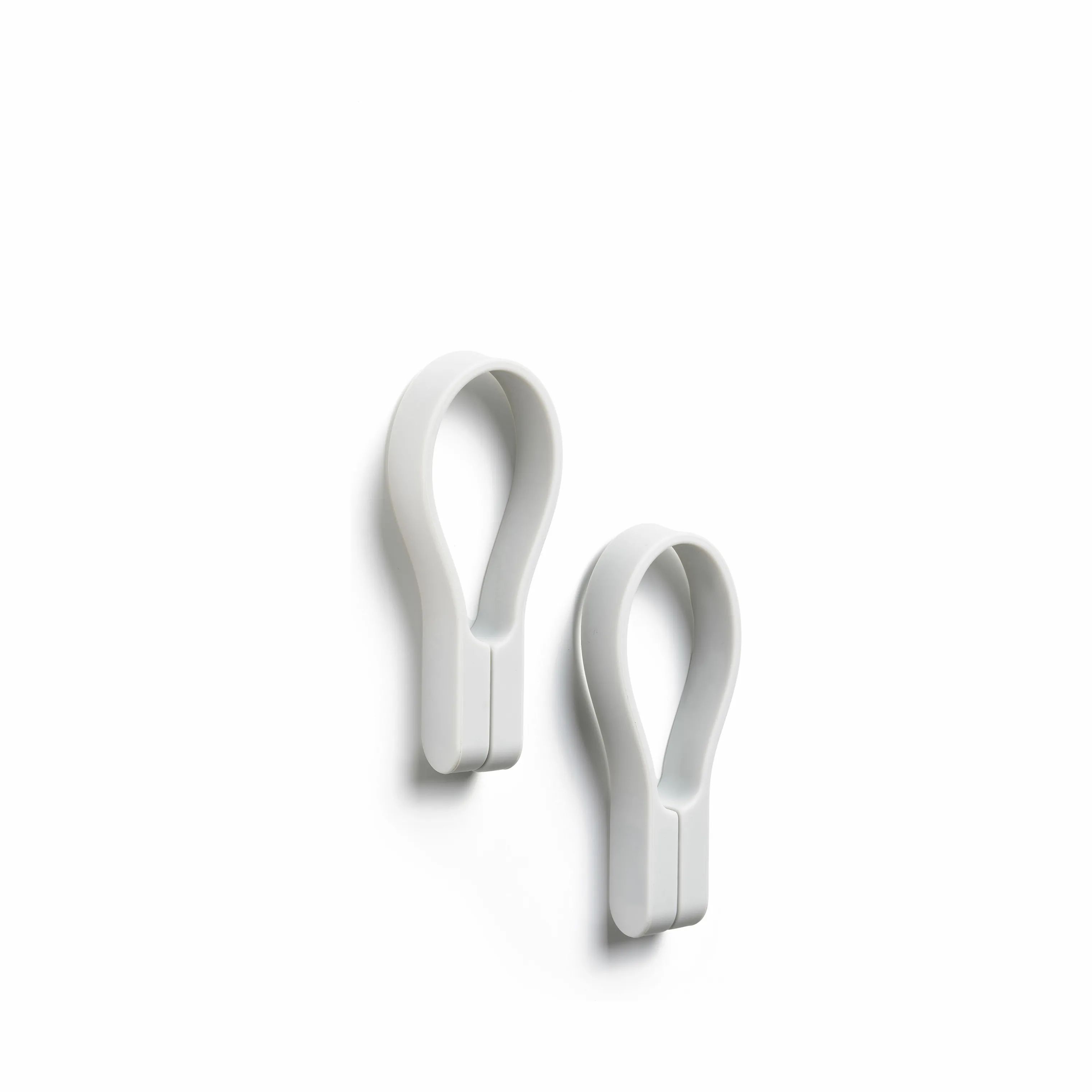 Zone Knager Loop Håndklædestrop Magnet - 2 stk. i Soft grey, 1
