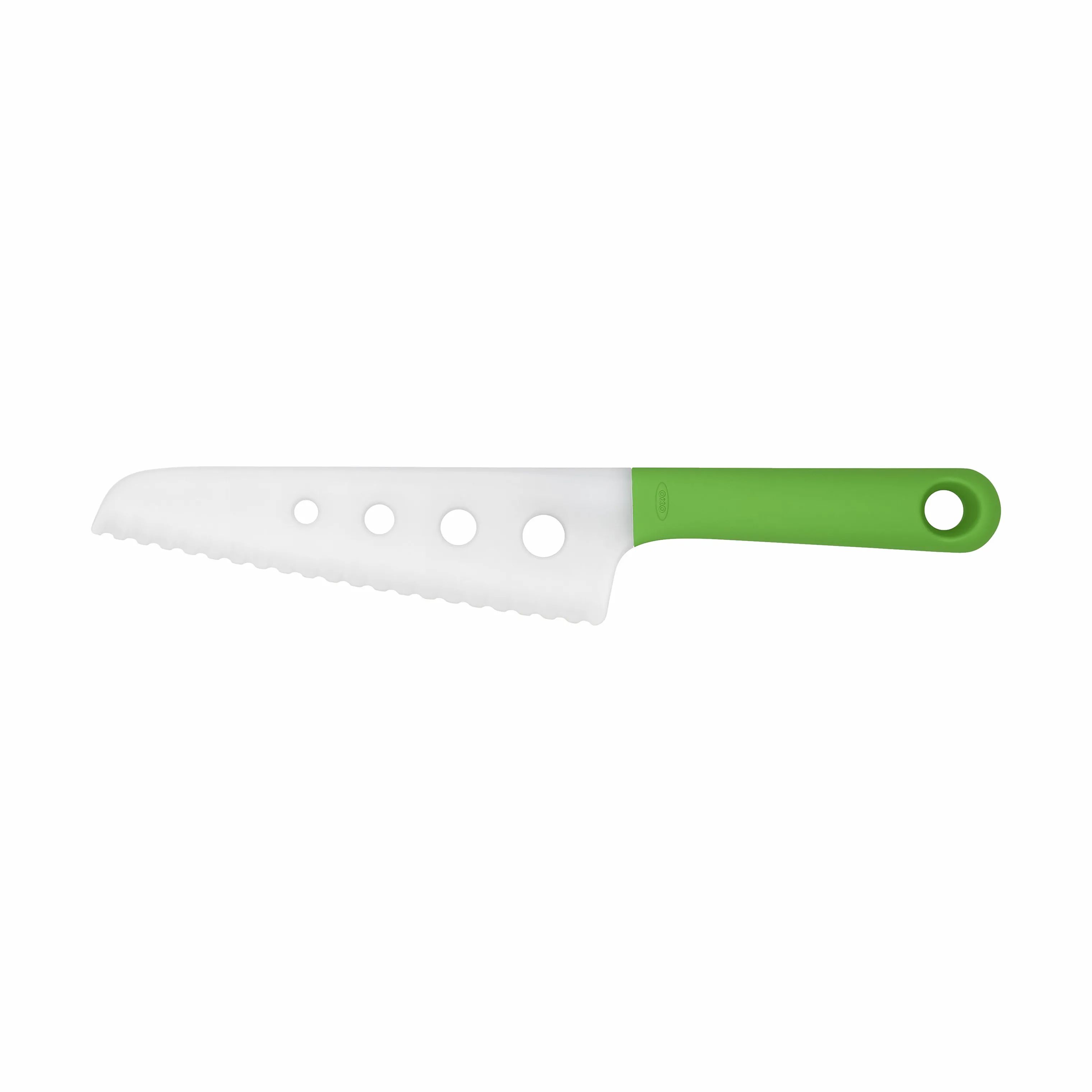OXO Grøntsagsknive Grøntsagskniv m. afstilker i Grøn/klar, 1