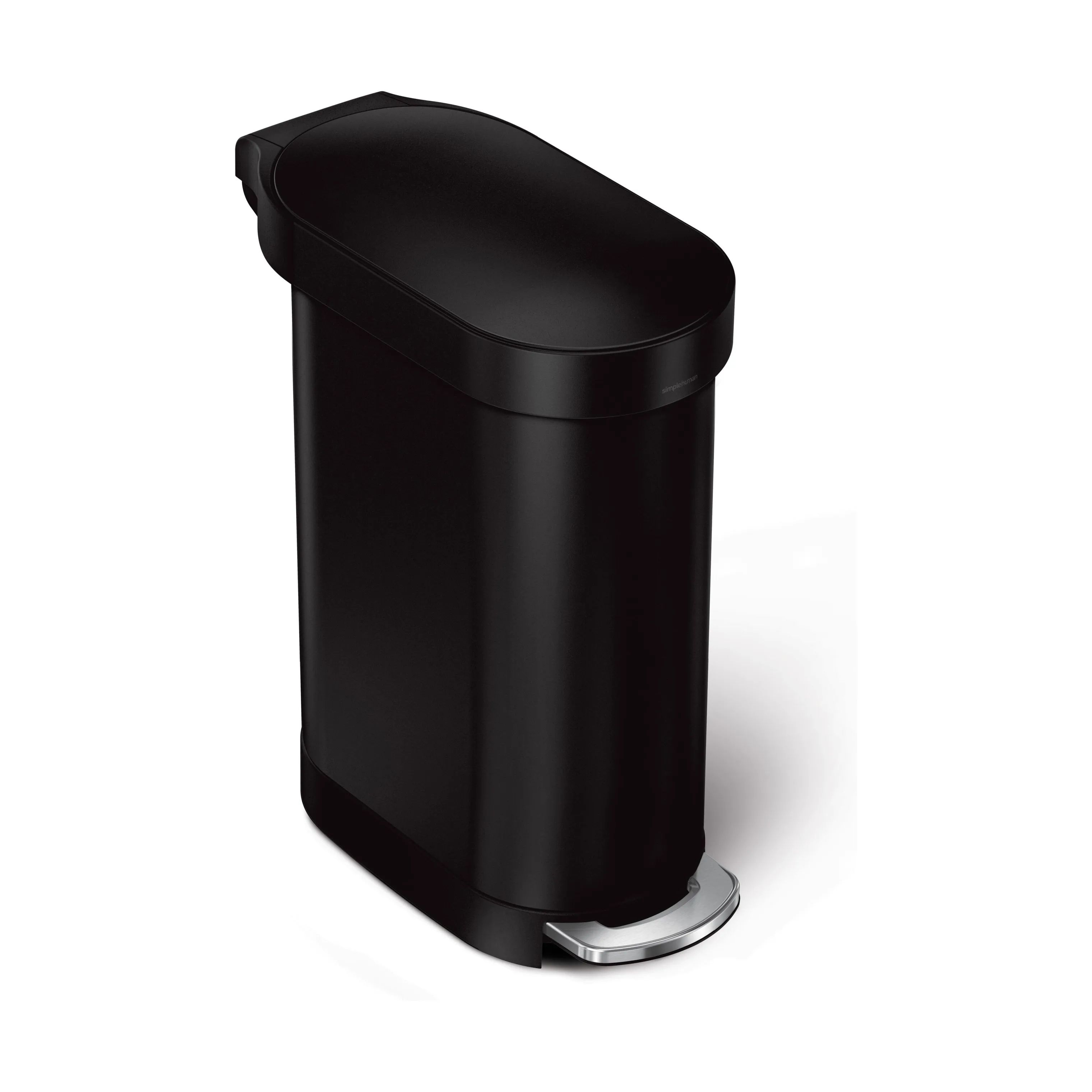 Simplehuman Pedalspande Slim Pedalspand i Sort, 45 L, 3