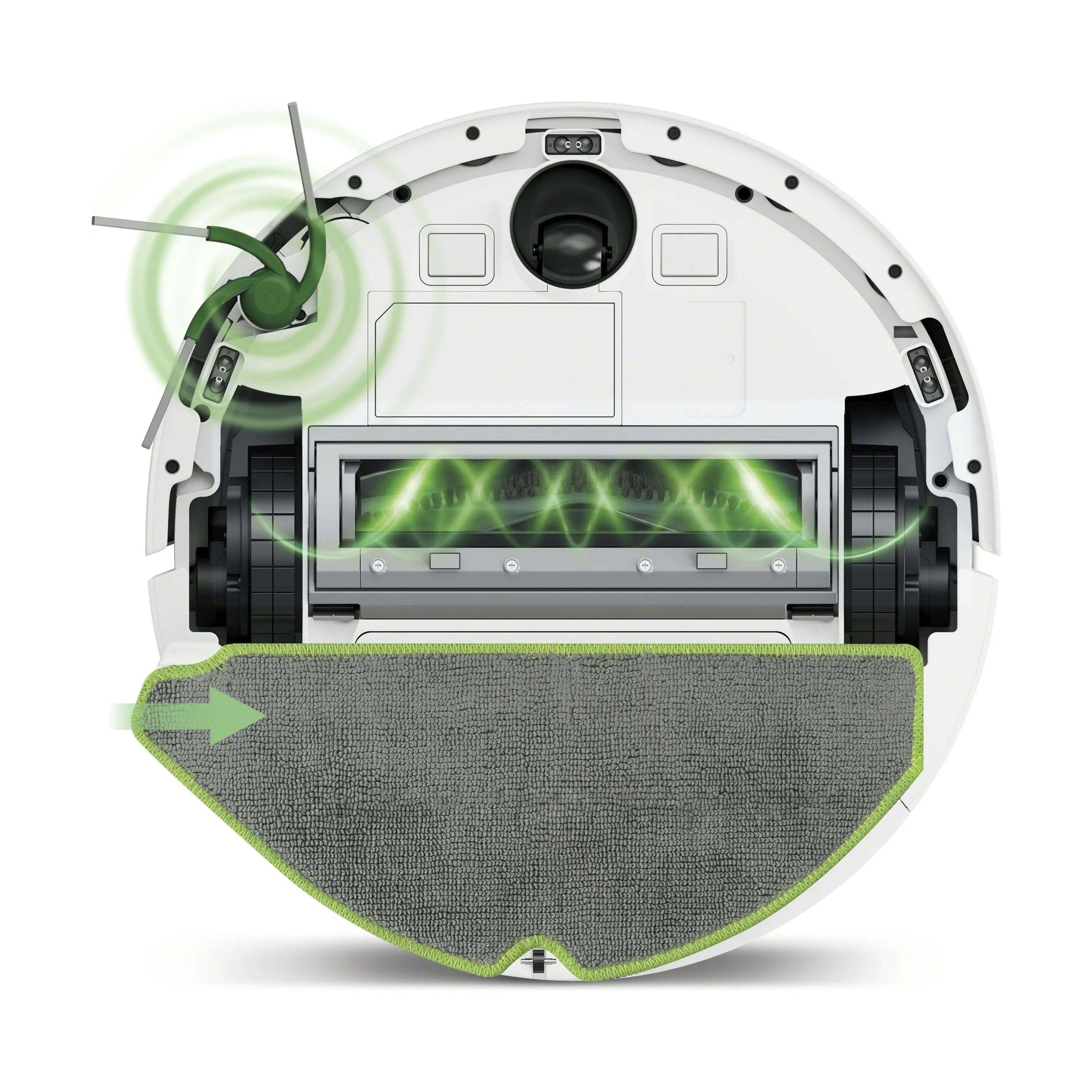 iRobot Robotstøvsugere Roomba Combo Robotstøvsuger 115 i Hvid, 4