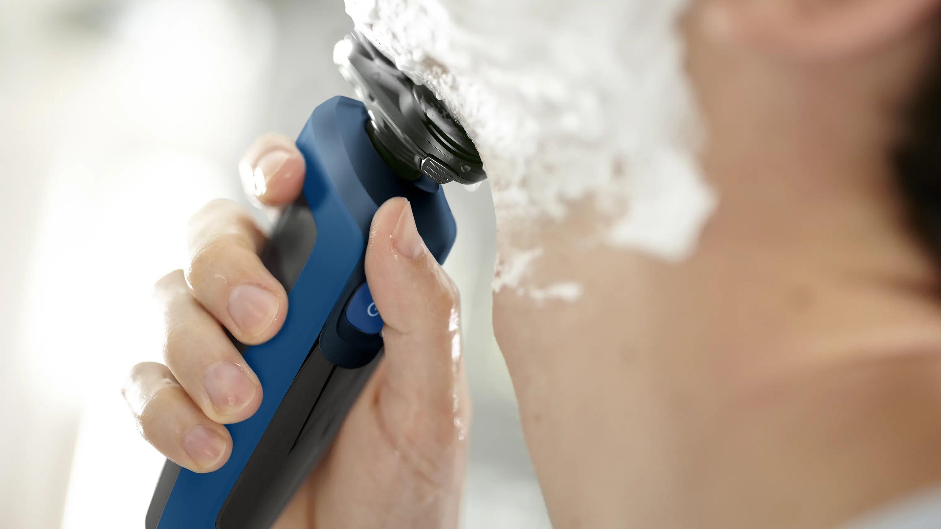 Philips Barbermaskiner 5000 Series Wet&dry Barbermaskine i Kongeblå, 3