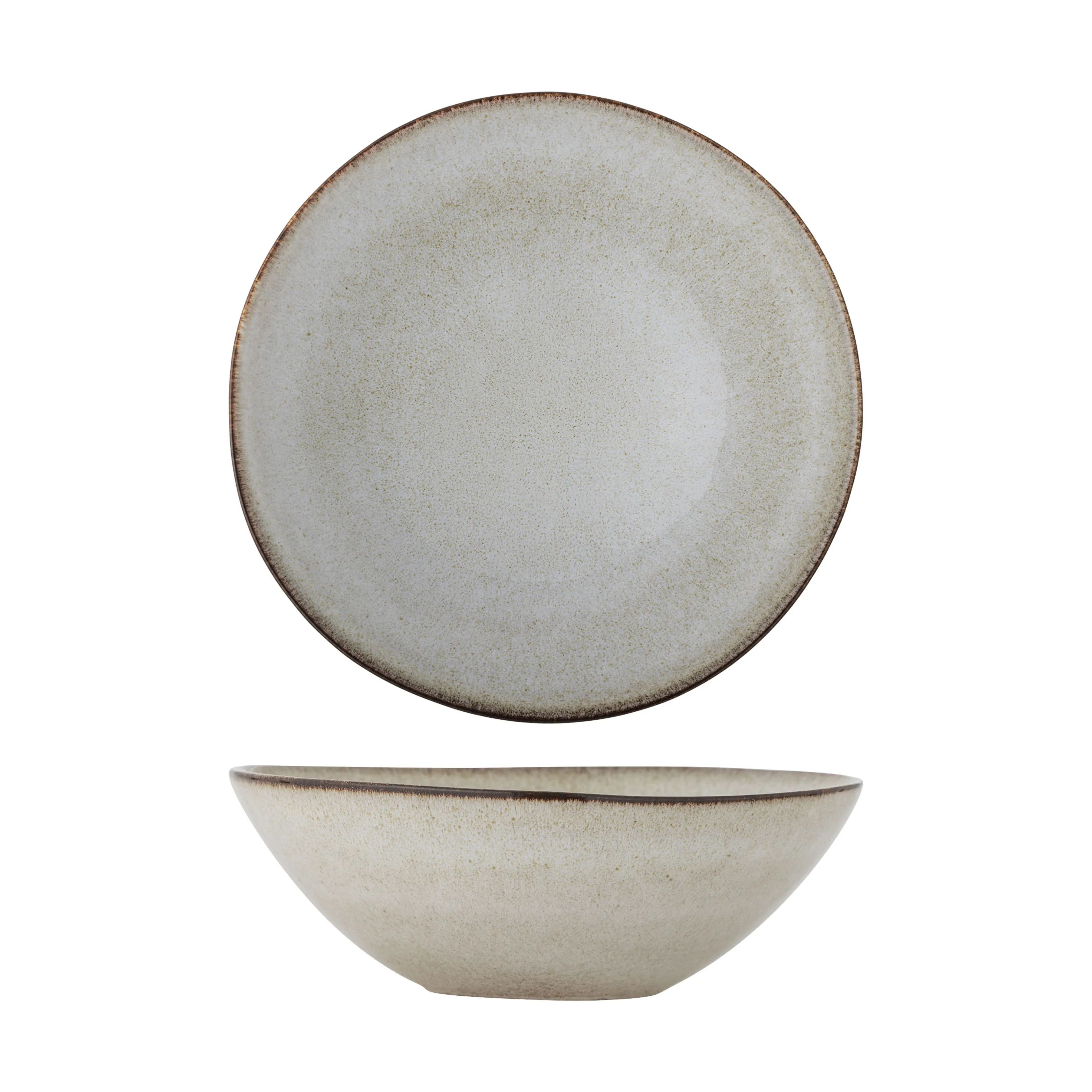 Bloomingville Serveringsskåle Sandrine Skål i Beige, 4
