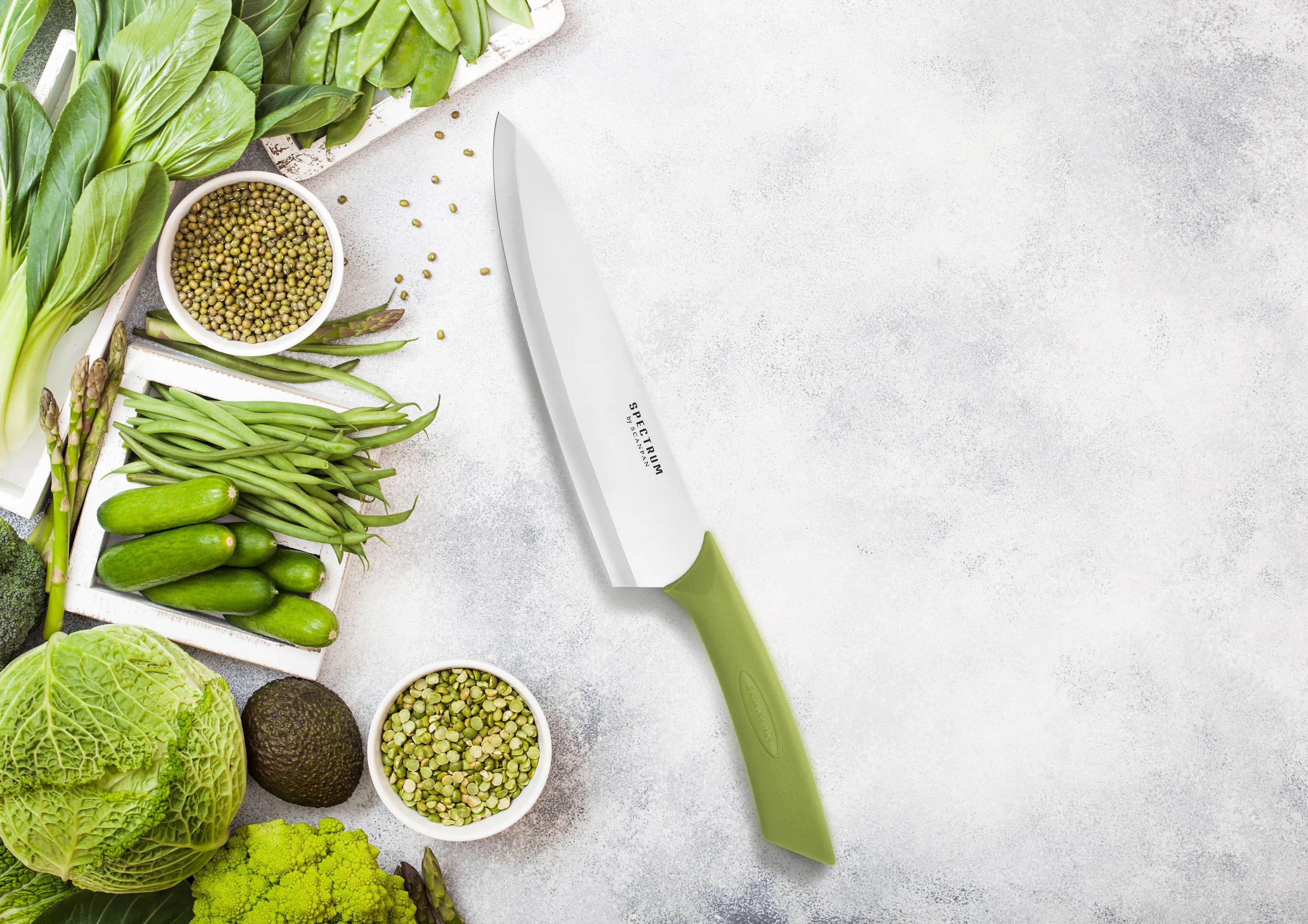 Scanpan Universalknive Spectrum Universalkniv i Grøn, 2