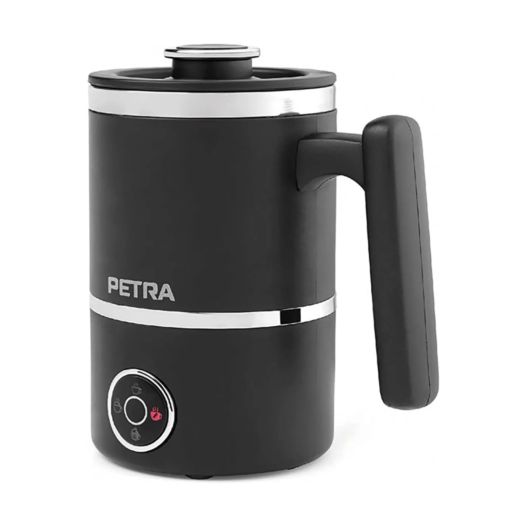 Petra Mælkeskummere Mælke/Chokoladevarmer i Sort, 1