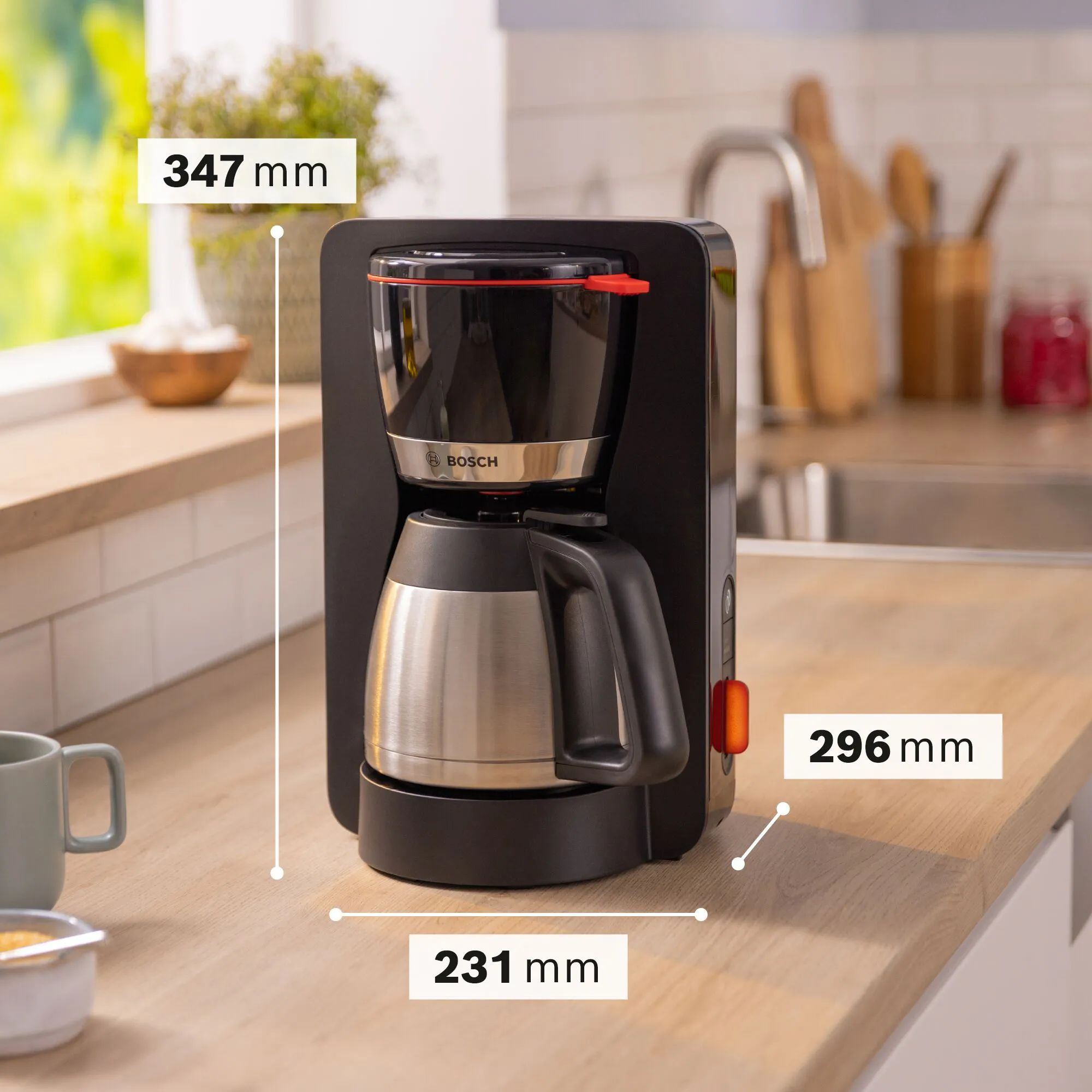 Bosch Kaffemaskiner Mymoment Kaffemaskine i Sort, 3