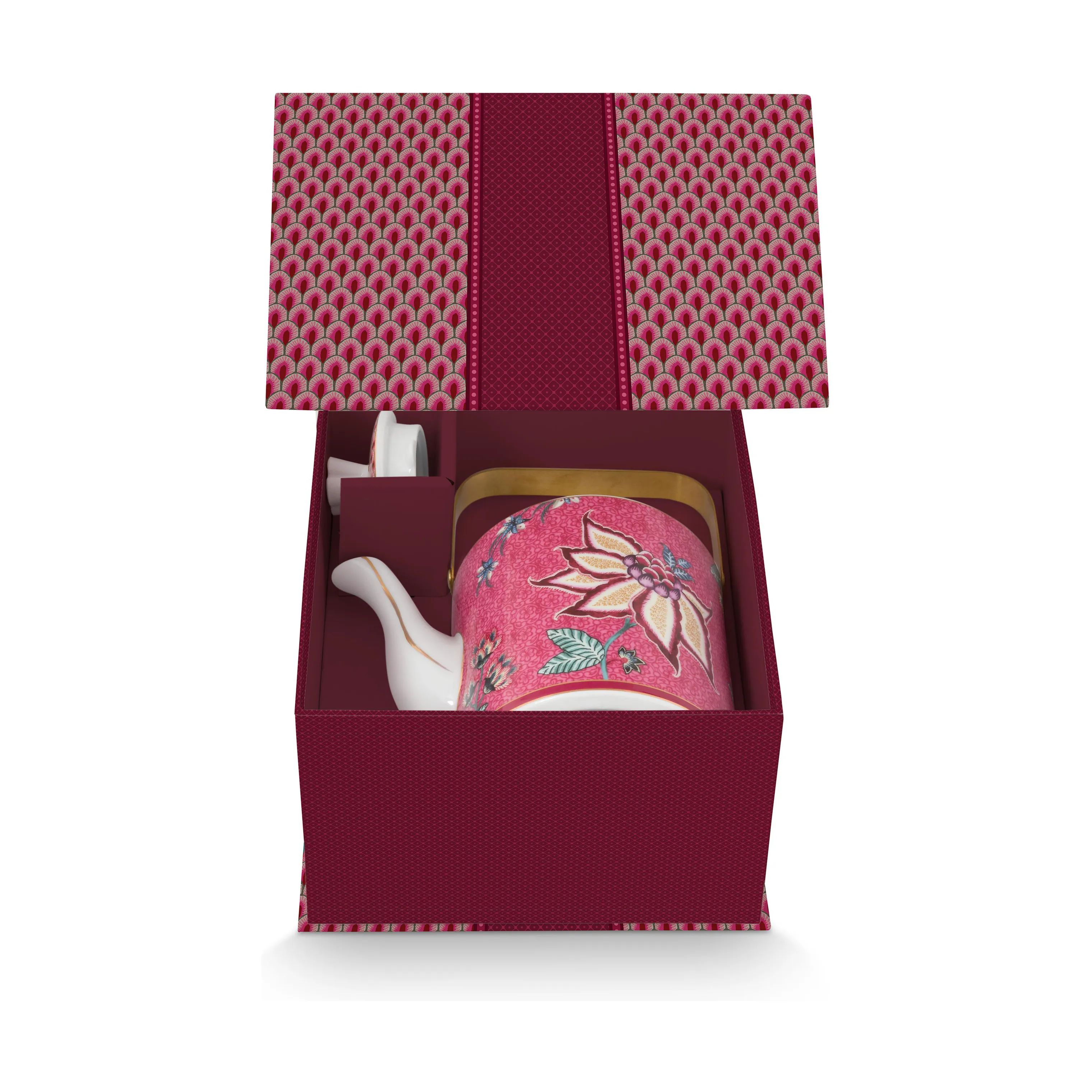 PIP Studio Tekander Flower Festival Tekande i Pink, 4