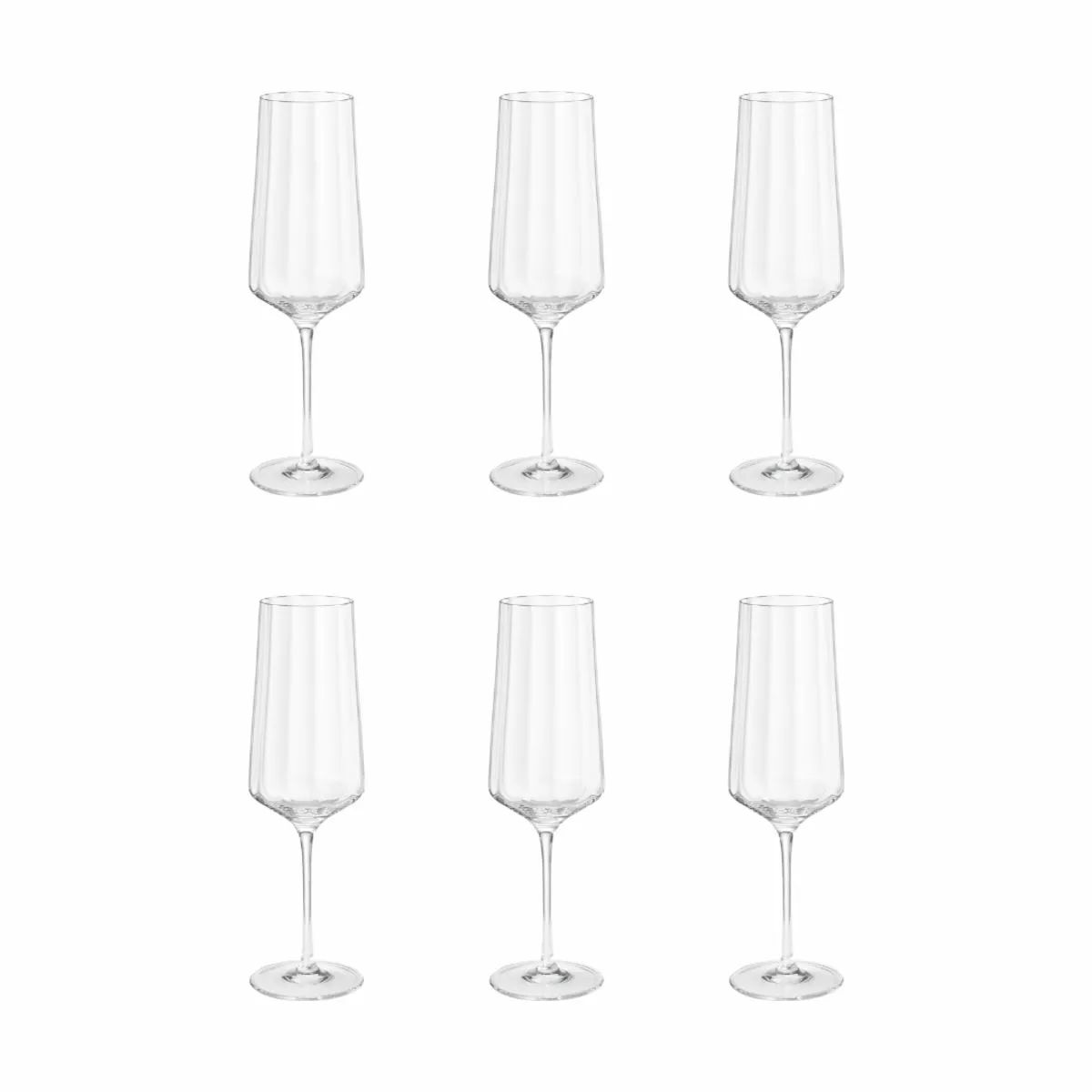 Georg Jensen Champagneglas Bernadotte Champagneglas - 6 stk. i Klar, 1