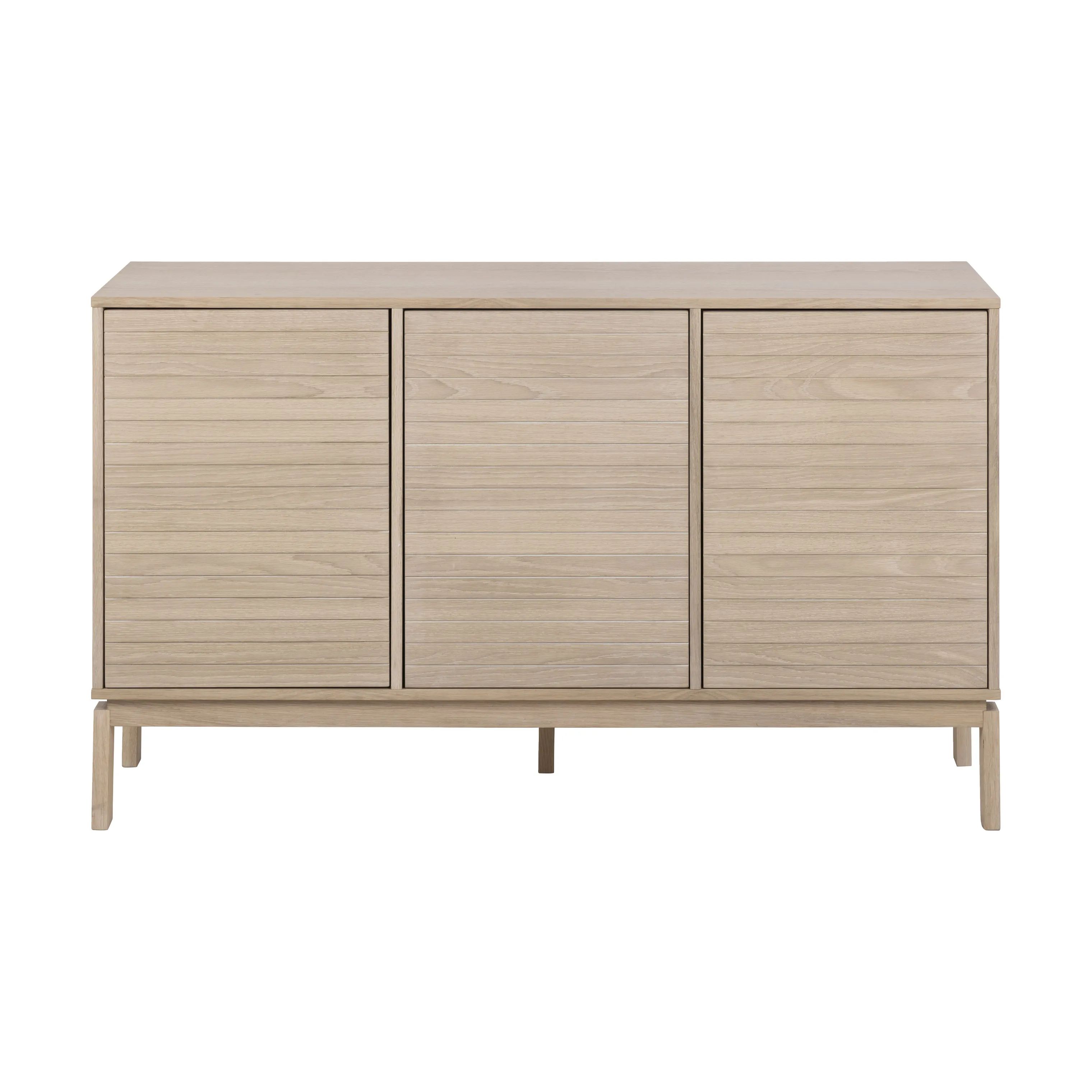 CASA Living Skabe Linley Skænk i Hvidpigmenteret, H80 x B135,4 cm, 1