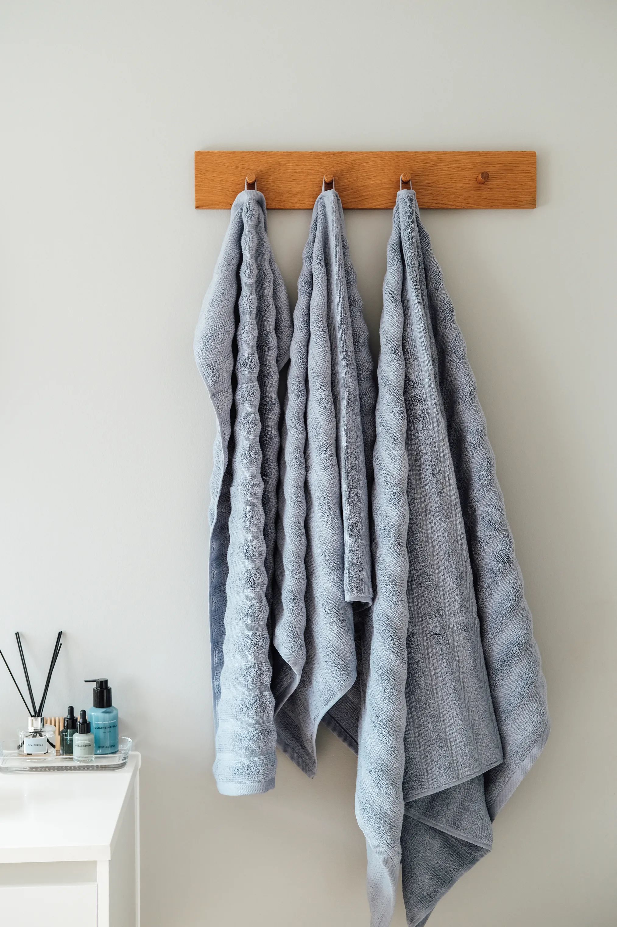 SKAGEN living Håndklæder Håndklæde i Blå, B50 x L100 cm, 3