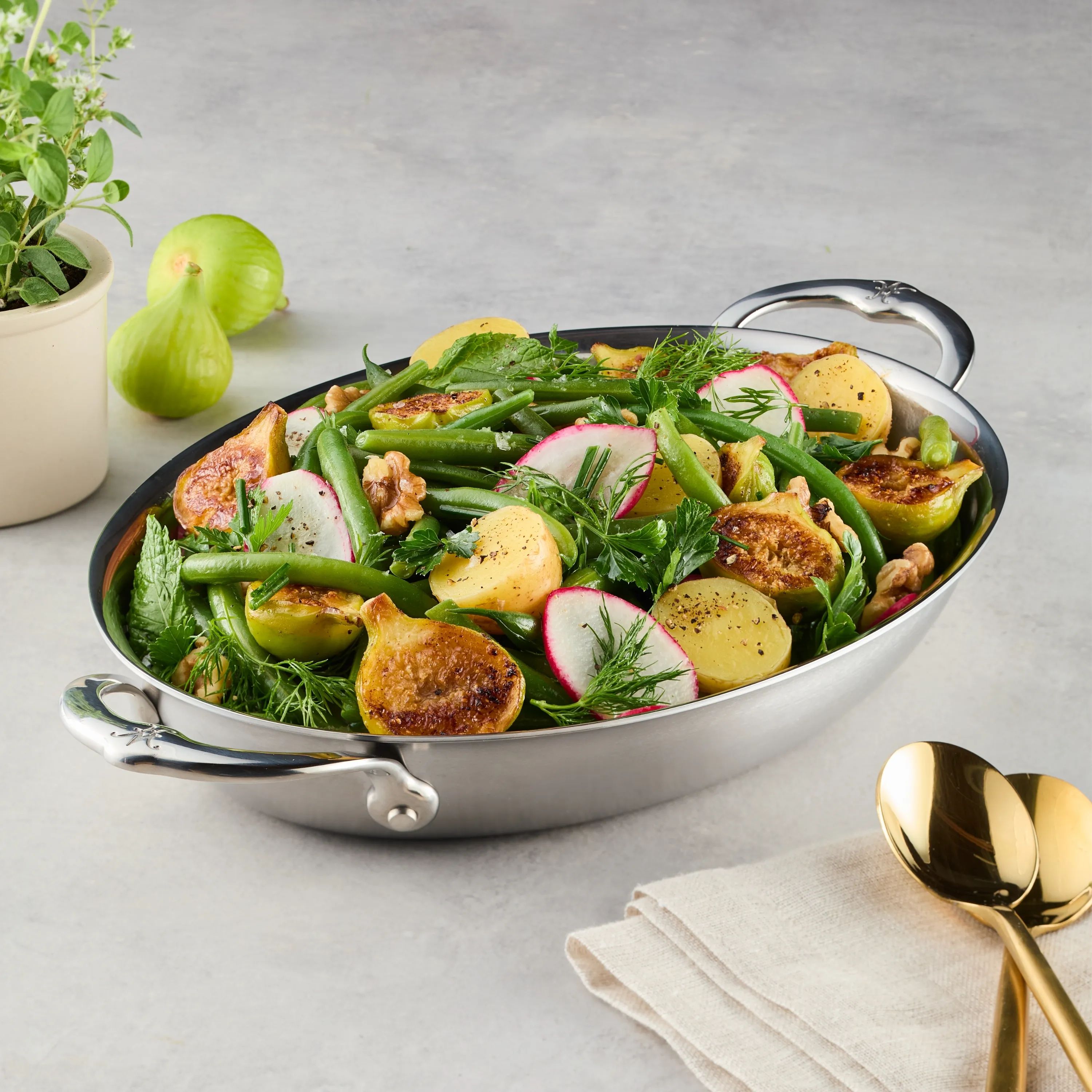 Hestan Ovnfaste fade Provisions Fad i B22,9 x L40,5 cm, 6