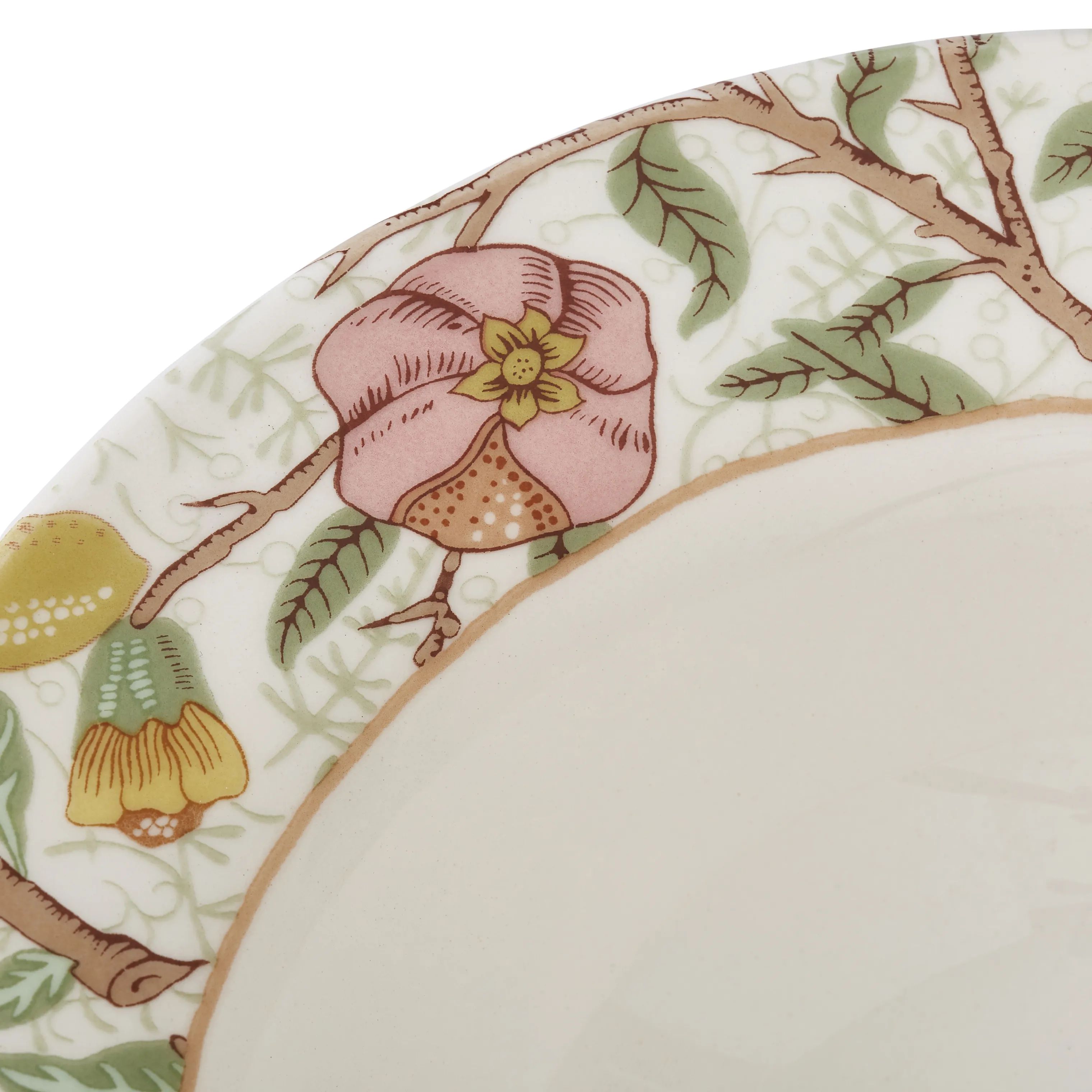 Spode Dybe tallerkener Morris & Co Skål i Lyserød/Grøn/gul/orange, 2