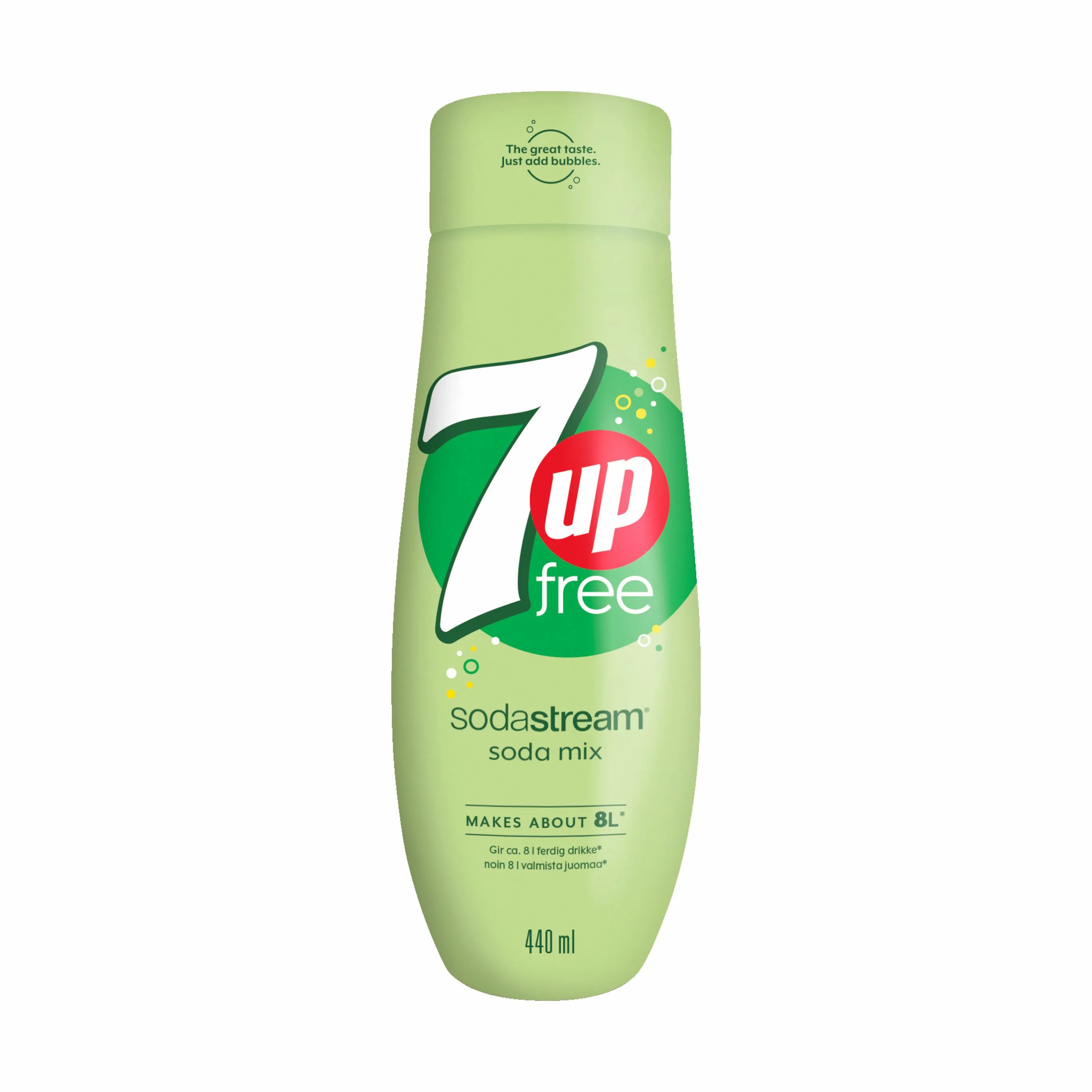 SodaStream Smagskoncentrater Sirup - 7up Free i 7up Free, 1