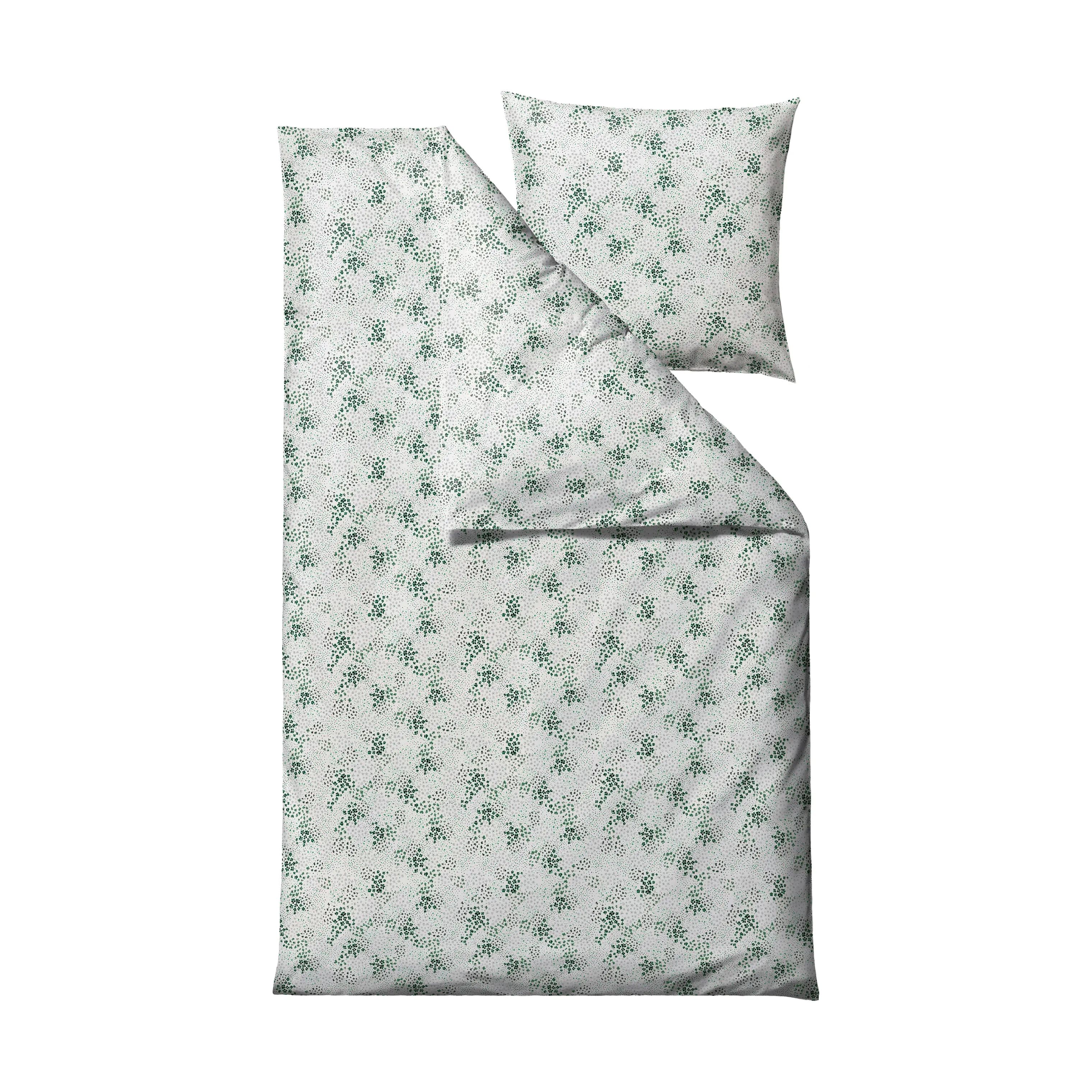 Södahl Sengetøj Viola Sengetøj i Green, B140 x L220 cm, 1