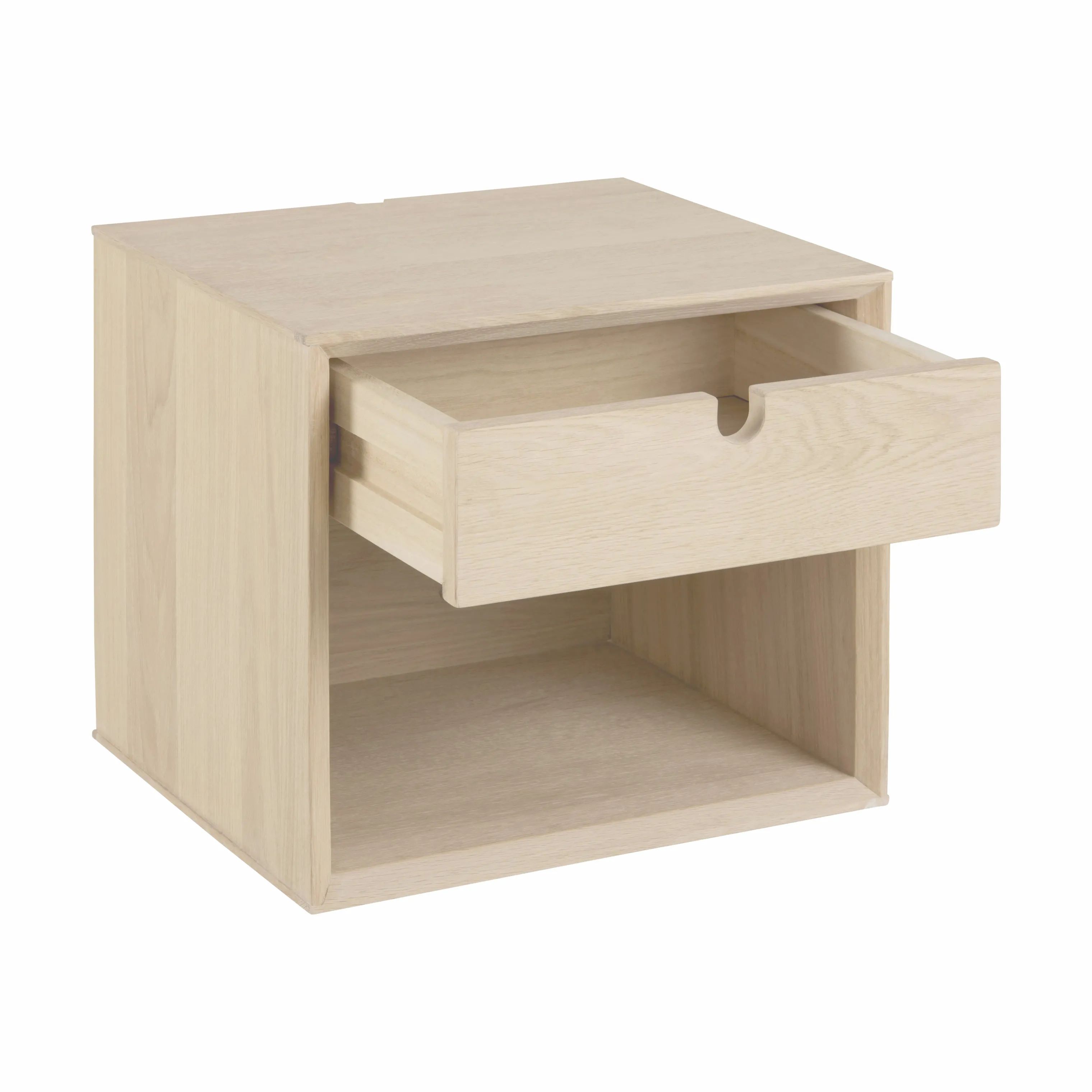 CASA Living Sengeborde Century Natbord i Hvid, 3