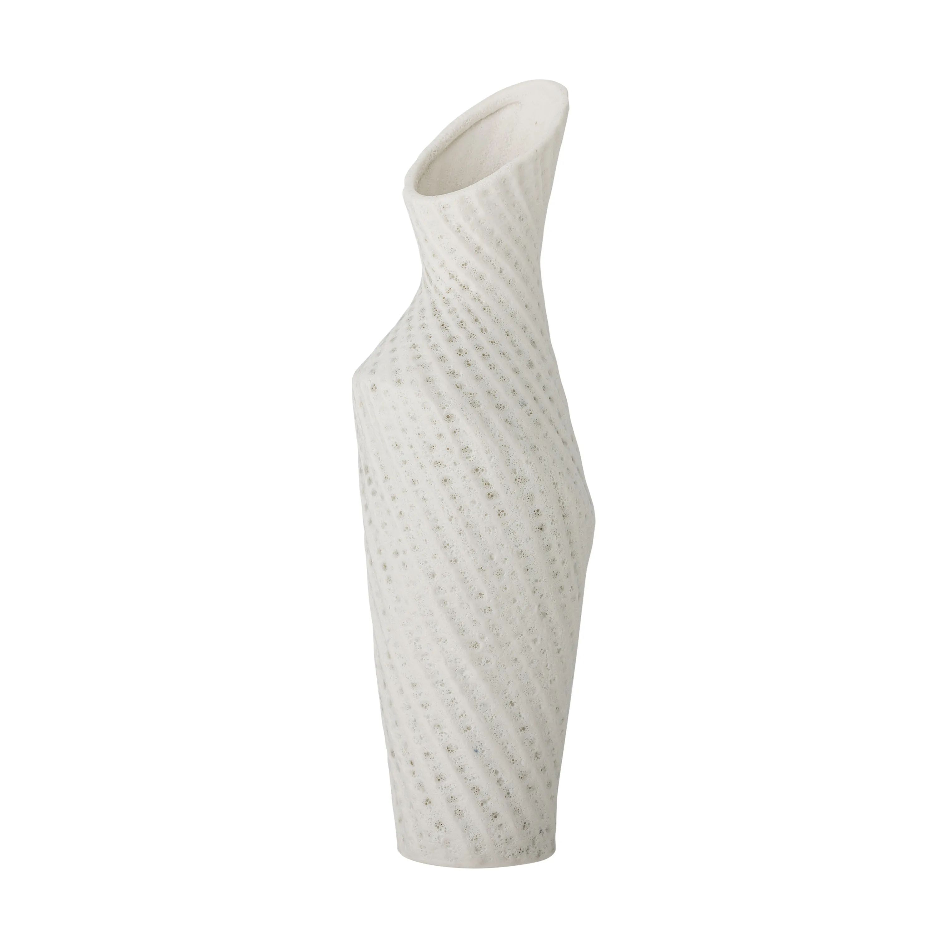 Creative Collection Vaser Fikla Vase i Hvid, 1