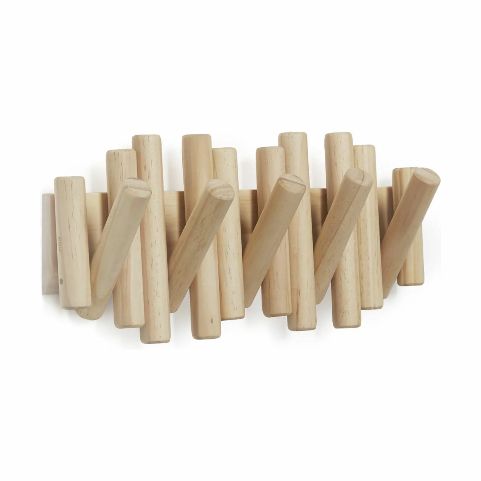 Umbra Knager Picket Rail Picket Knagerække i Natur, 1