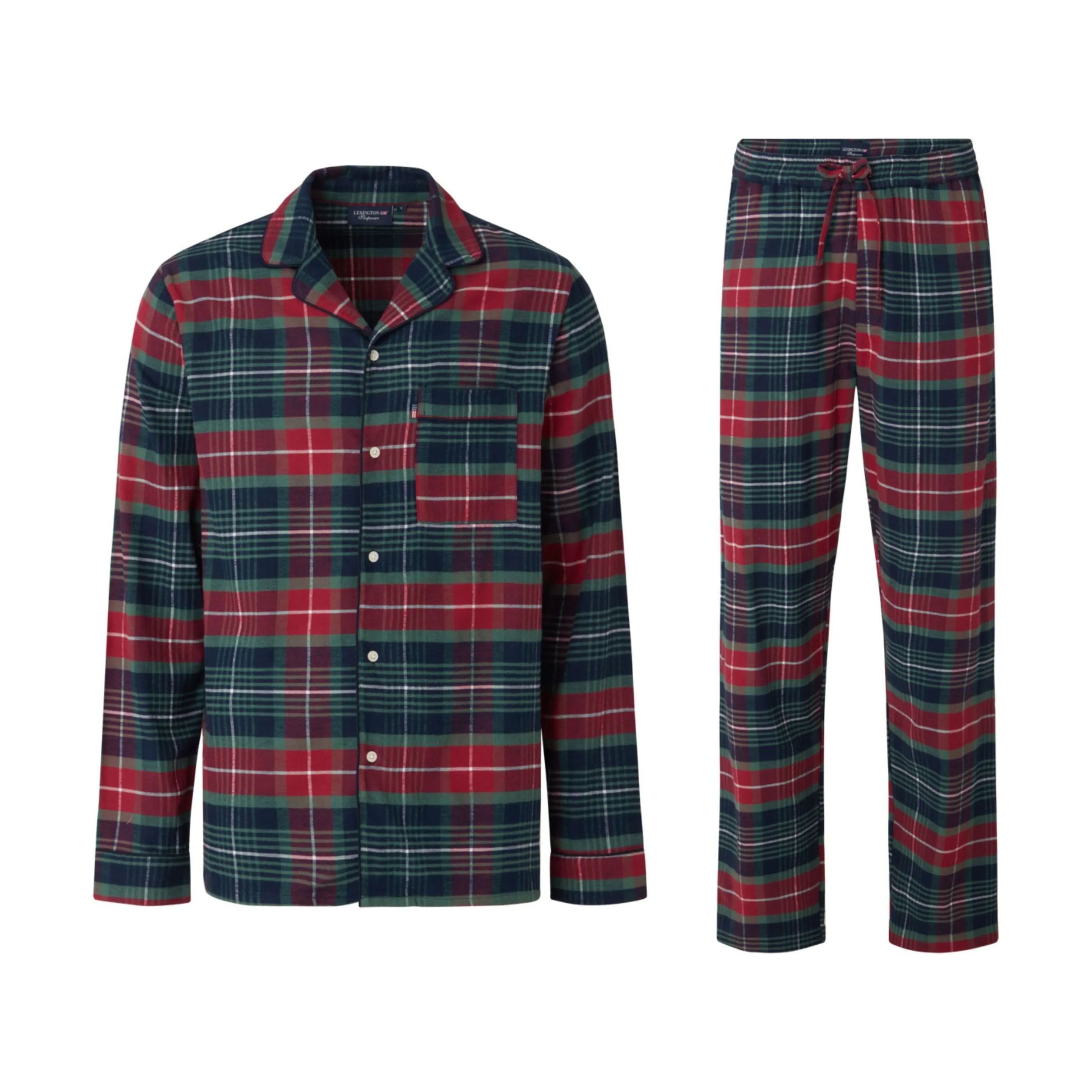 Lexington Pyjamas Holiday Collection 2023 Ethan Pyjamassæt - 2 dele i S, 1