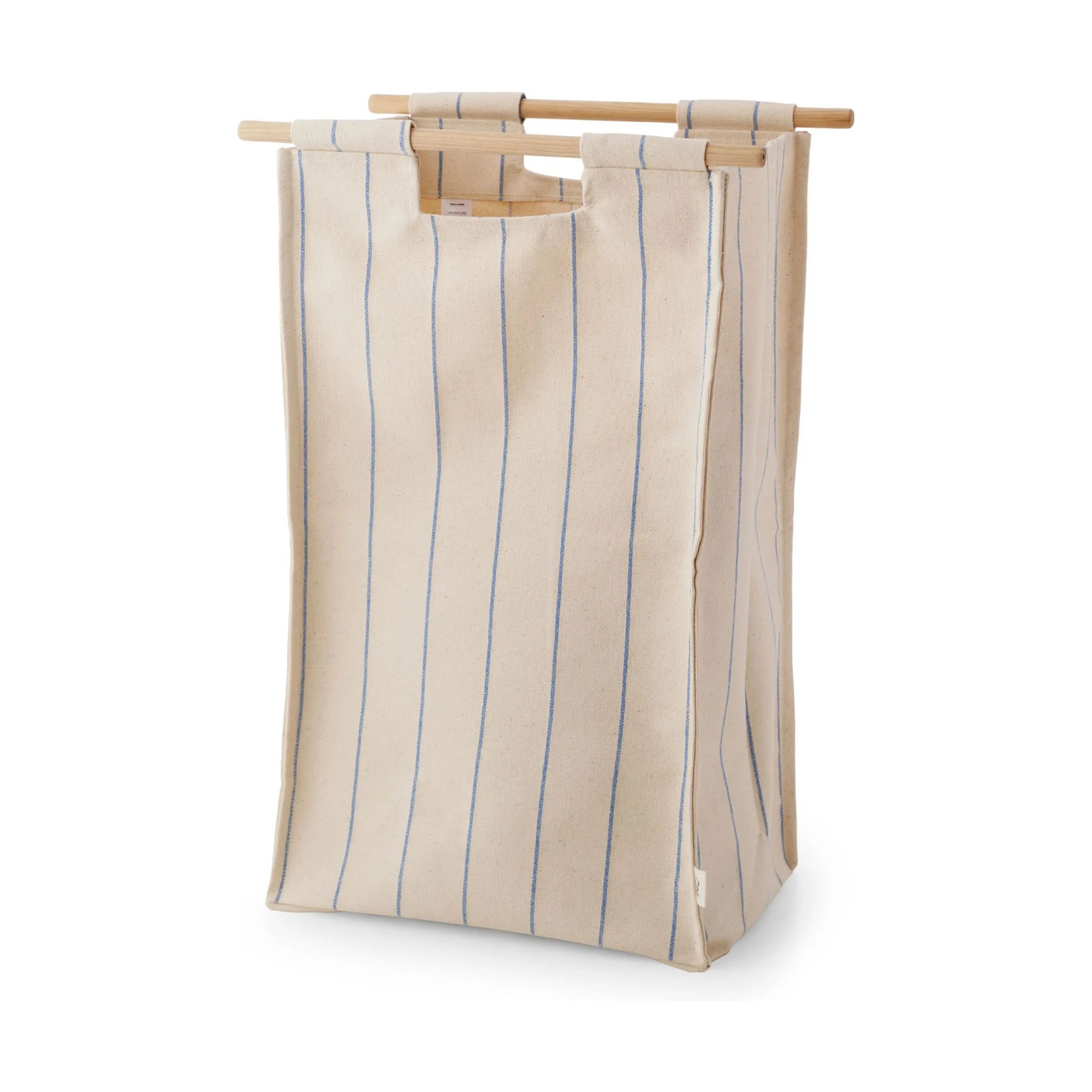 ReCollector Vasketøjskurve BagUp Vasketøjskurv i Beige/blåstribet, 1