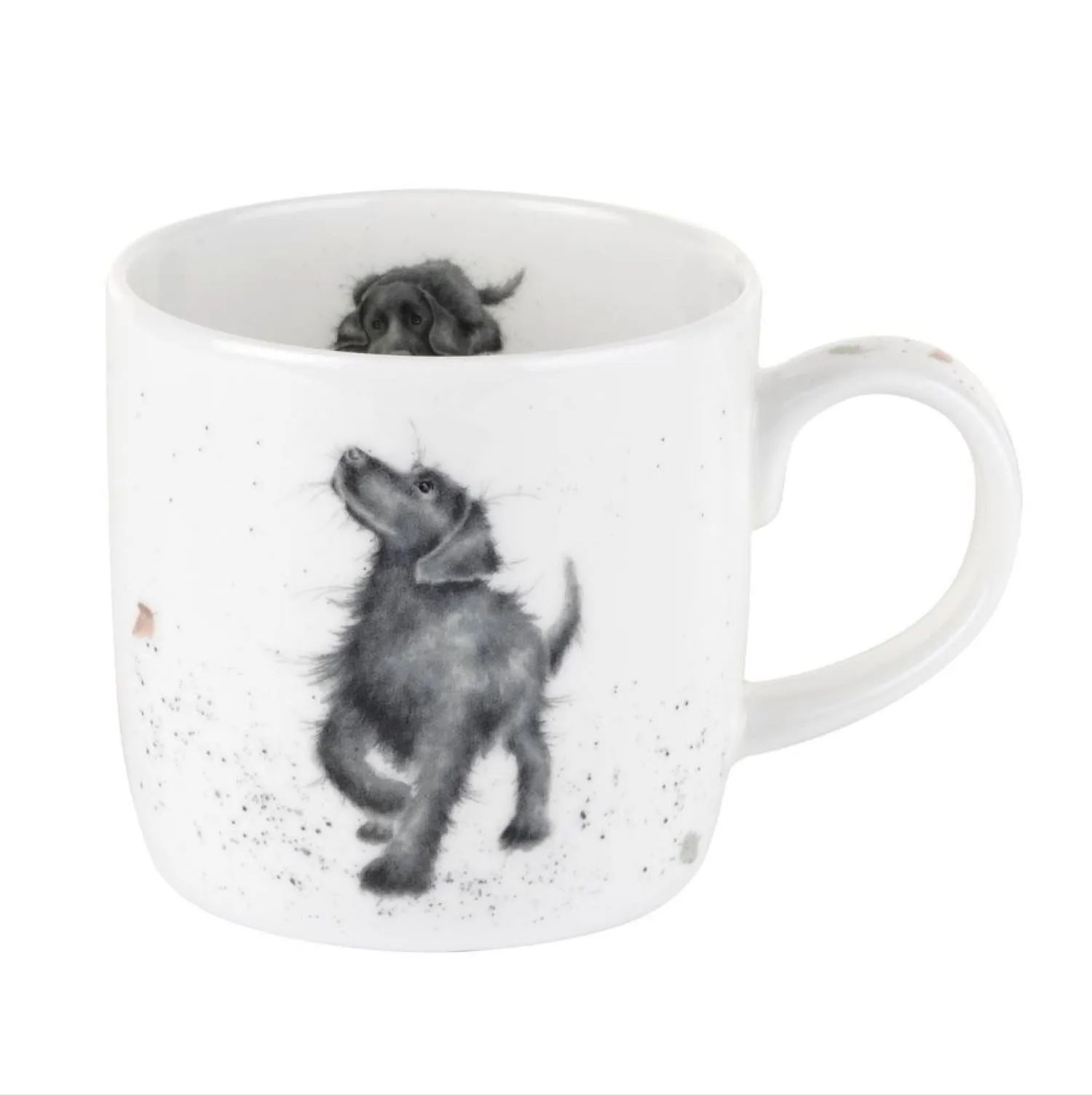 Royal Worcester Krus og kopper med hank Wrendale Krus - Walkies i Walkies hund, 1