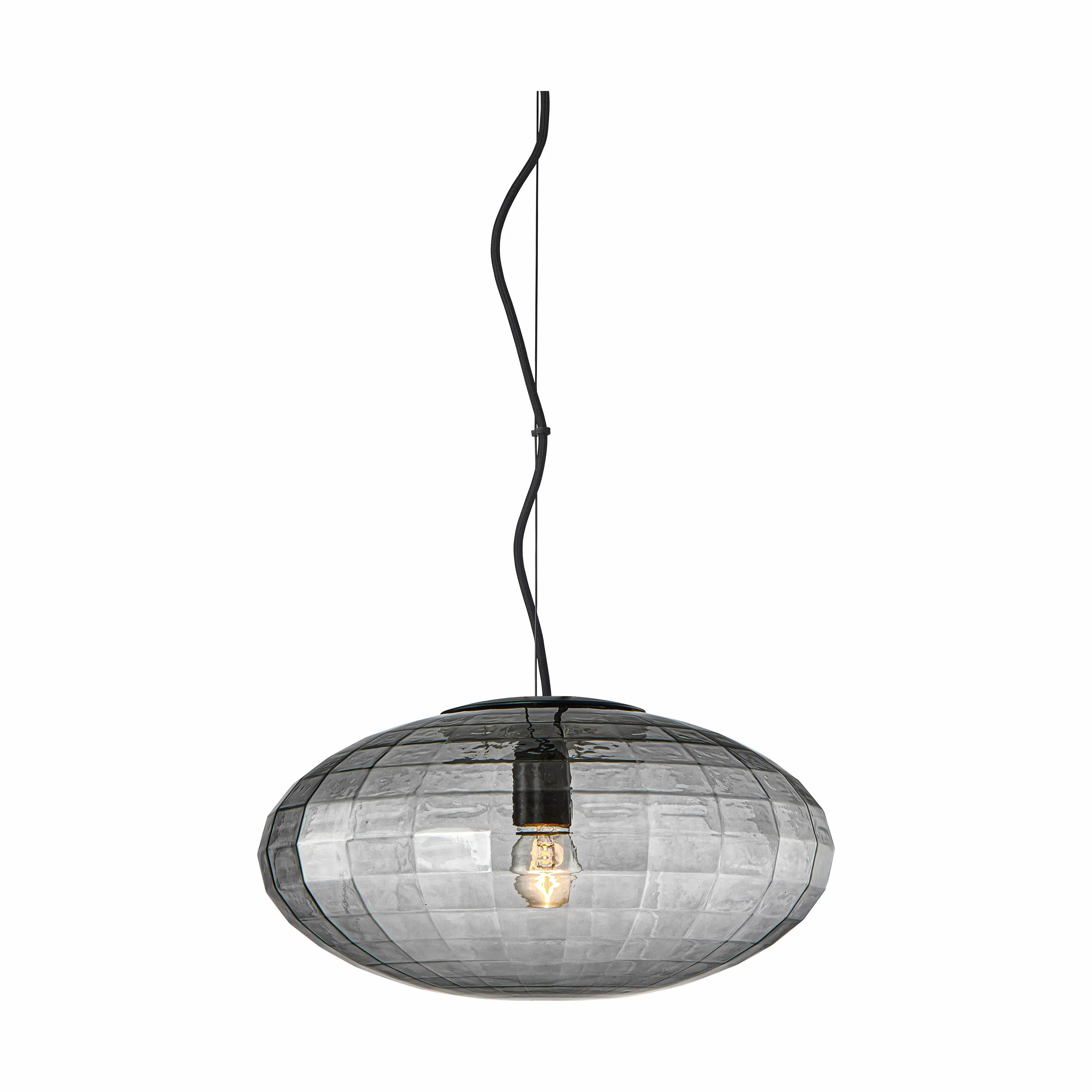 Halo Design Pendler Mesh Pendel i Smoke, 36 cm, 1