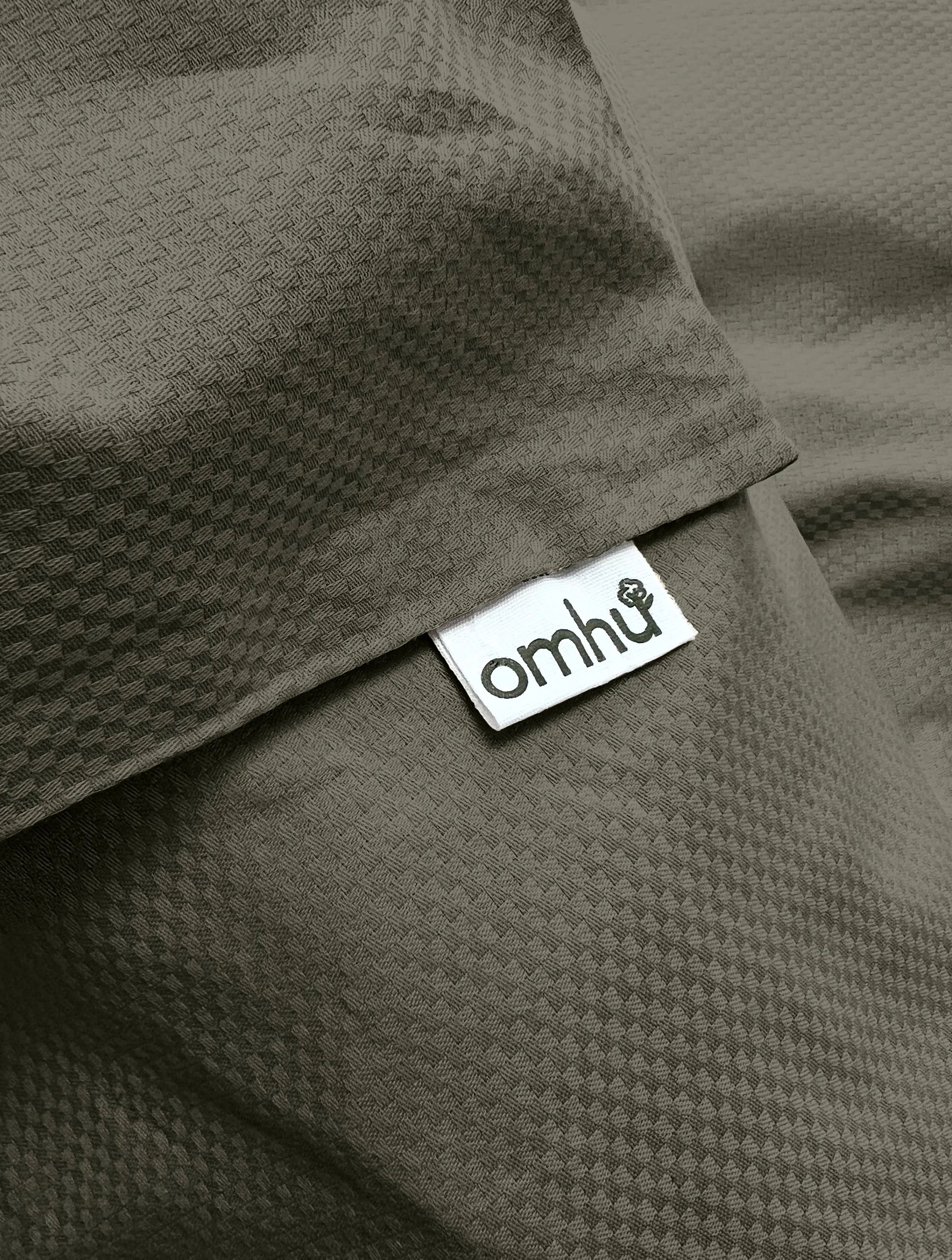 omhu Sengetøj Micro Tern Sengetøj i Olive, B140 x L200 cm, 4