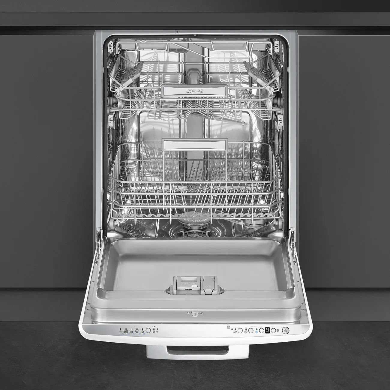 Smeg Opvaskemaskiner 50's Style Opvaskemaskine i Hvid, 2