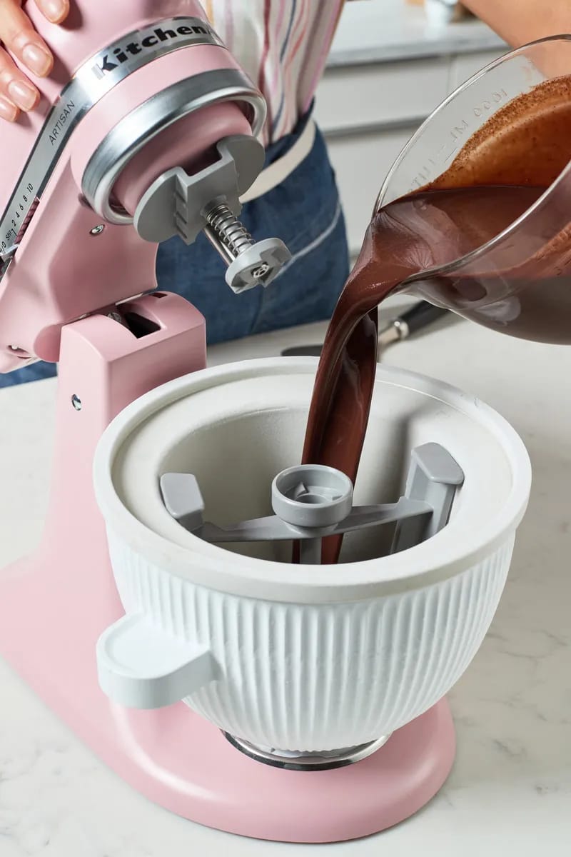 KitchenAid Tilbehør til røremaskiner Artisan Ismaskine i Hvid, 3
