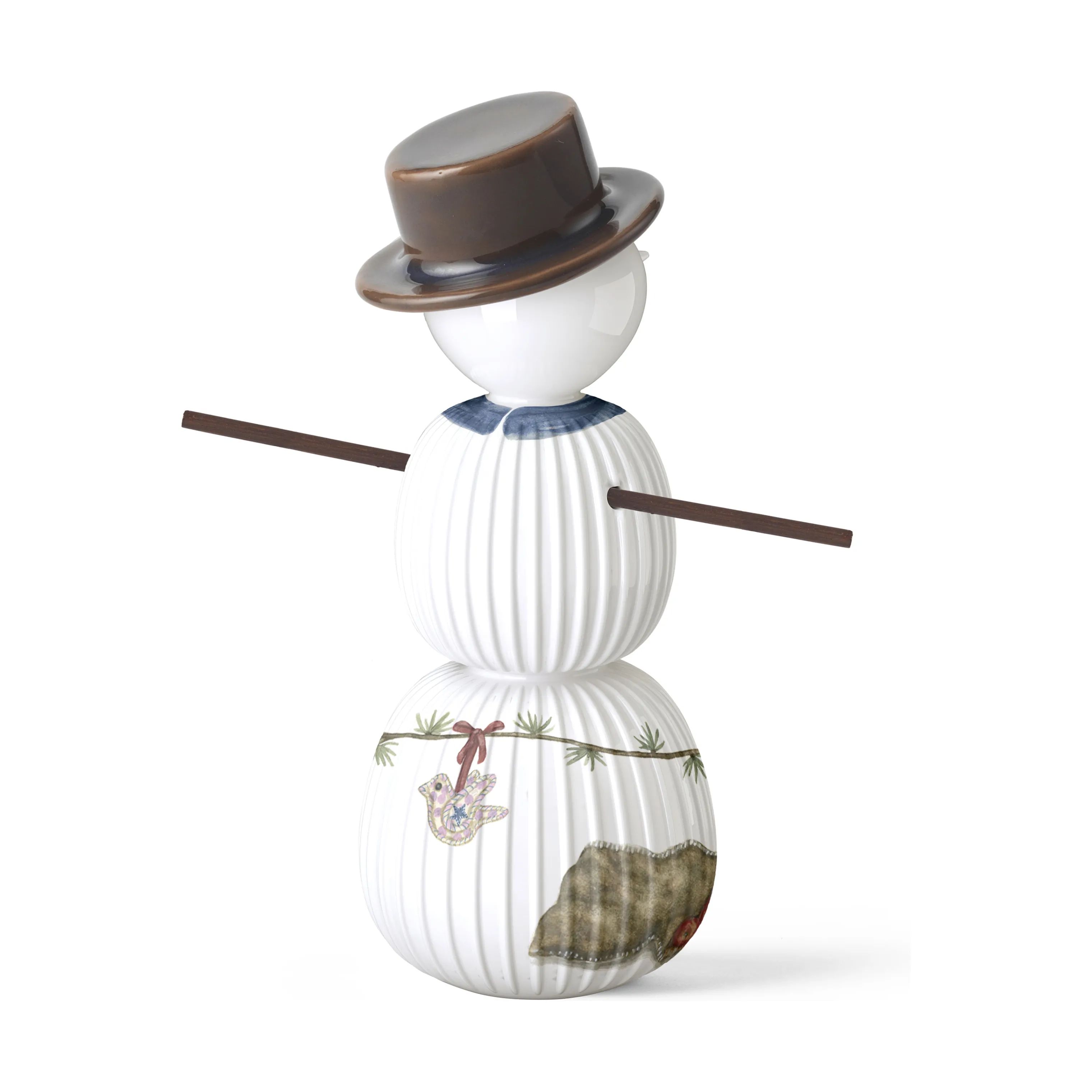 Kähler Julefigurer Hammershøi Jul Snemand i 21 cm, 4