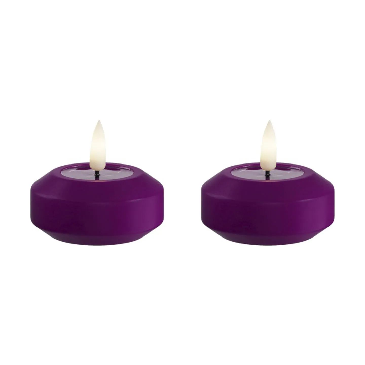 Deluxe Homeart LED-lys Flydelys - 2 stk. i Violet, 1