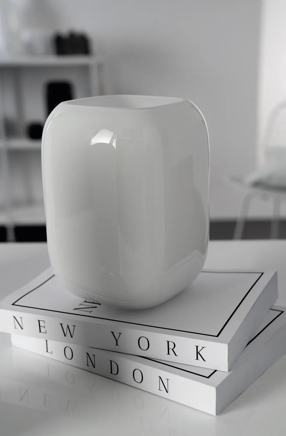 Leonardo Vaser Milano Vase i Hvid, 3