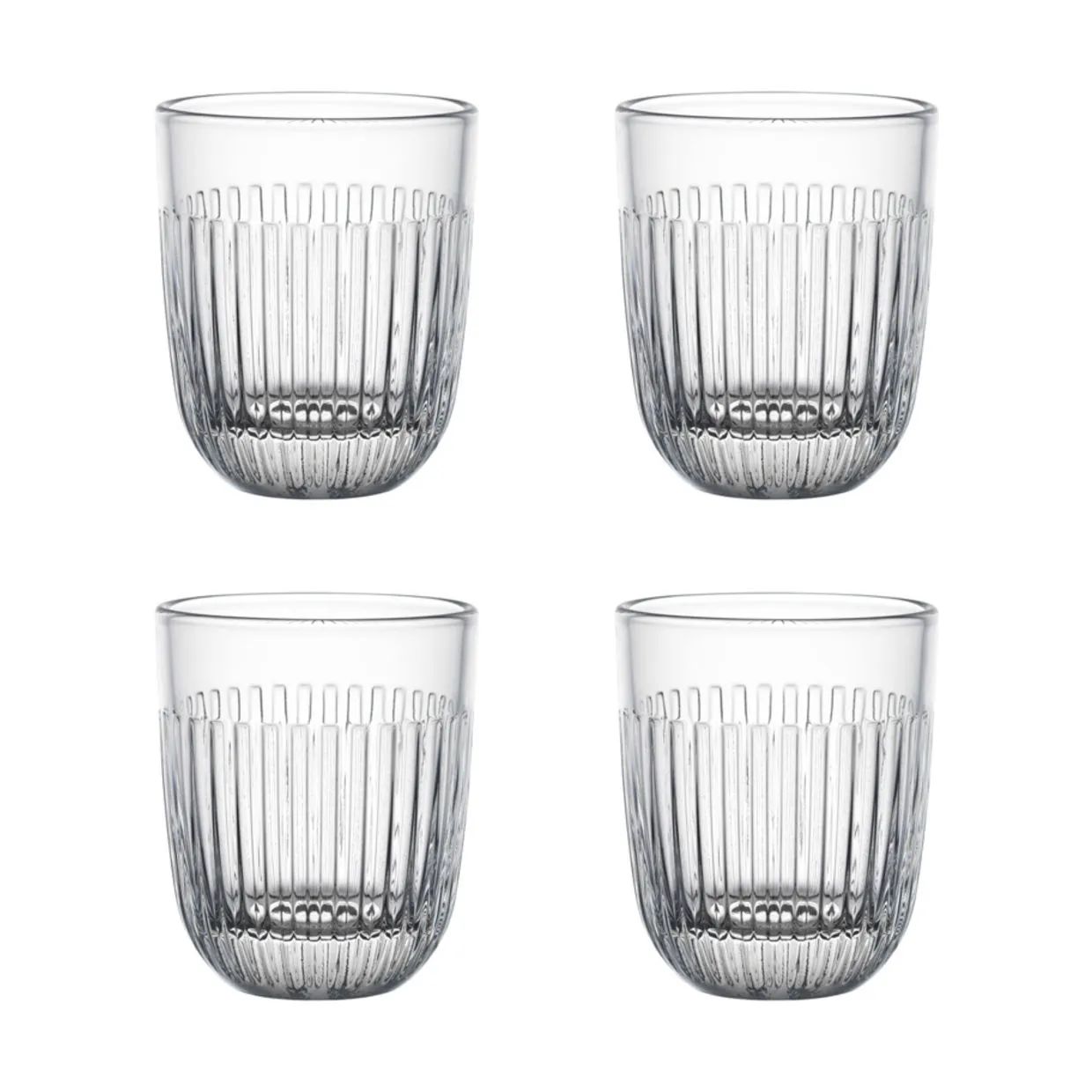 La Rochère Vandglas Quessant Vandglas - 4 stk. i Klar, 1