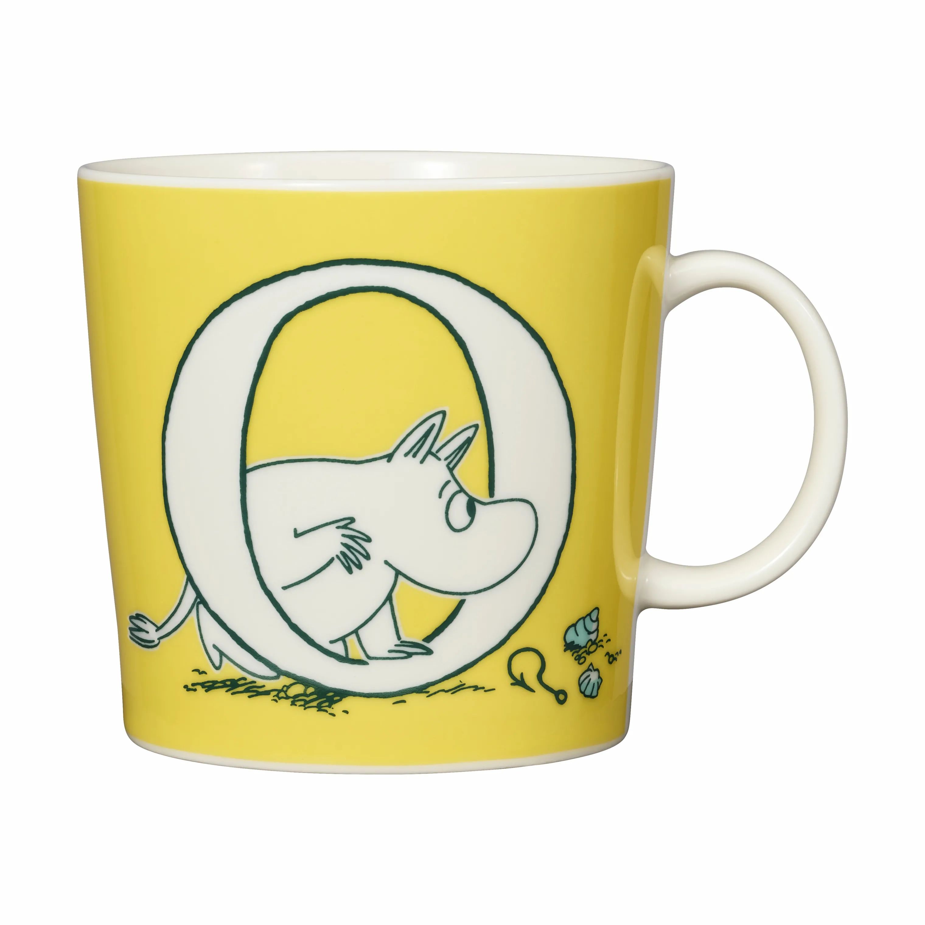 Moomin Arabia Krus og kopper med hank ABC Krus - O i O, 1