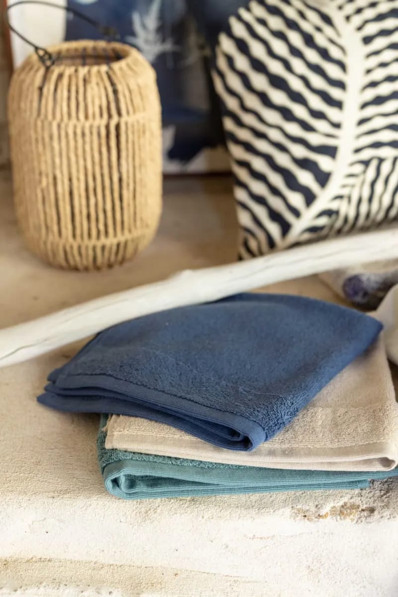 Winkler Håndklæder Curl Gæstehåndklæde i Linen, 2