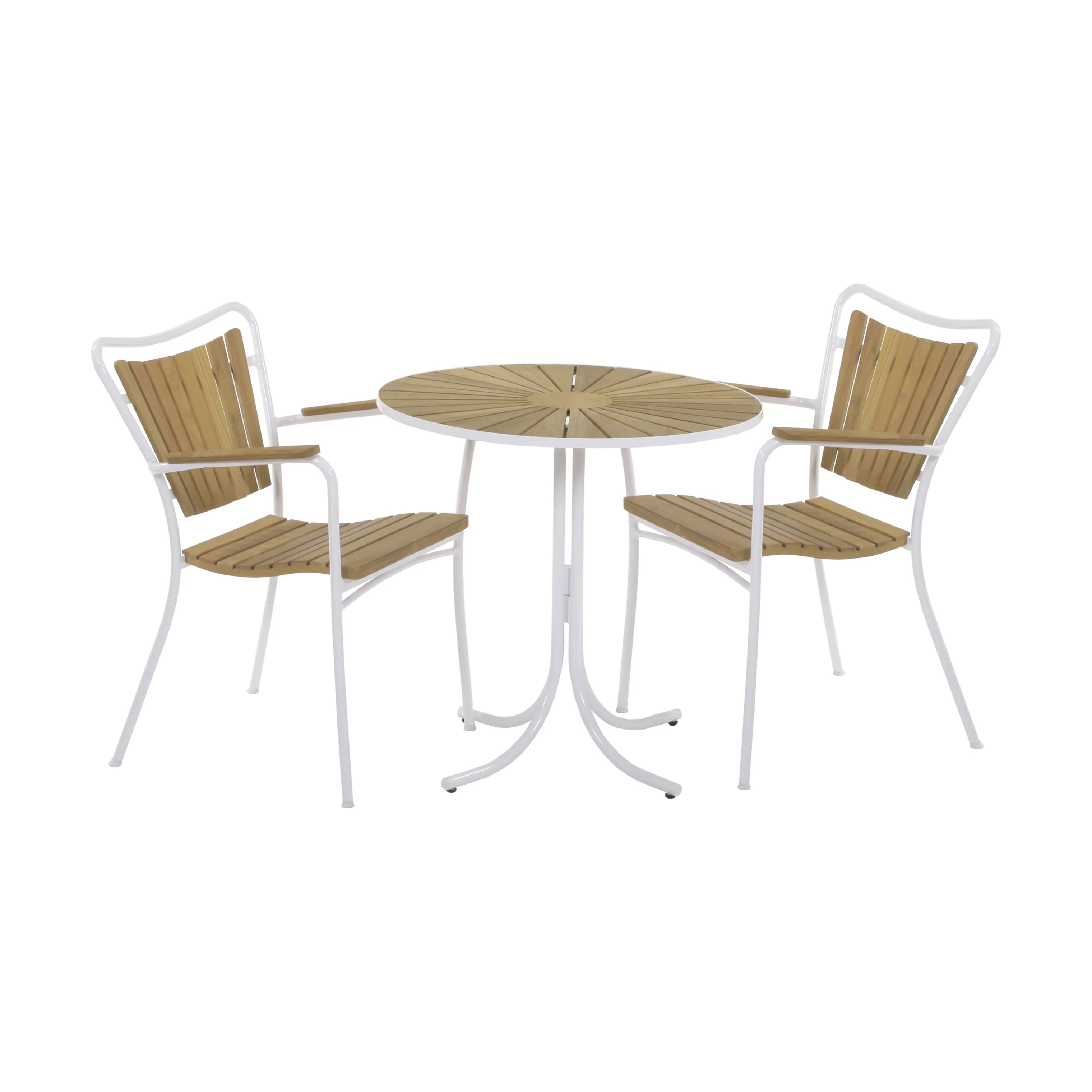 Mandalay Cafésæt Marguerit Cafésæt - 3 dele i Hvid, 70 cm, 1