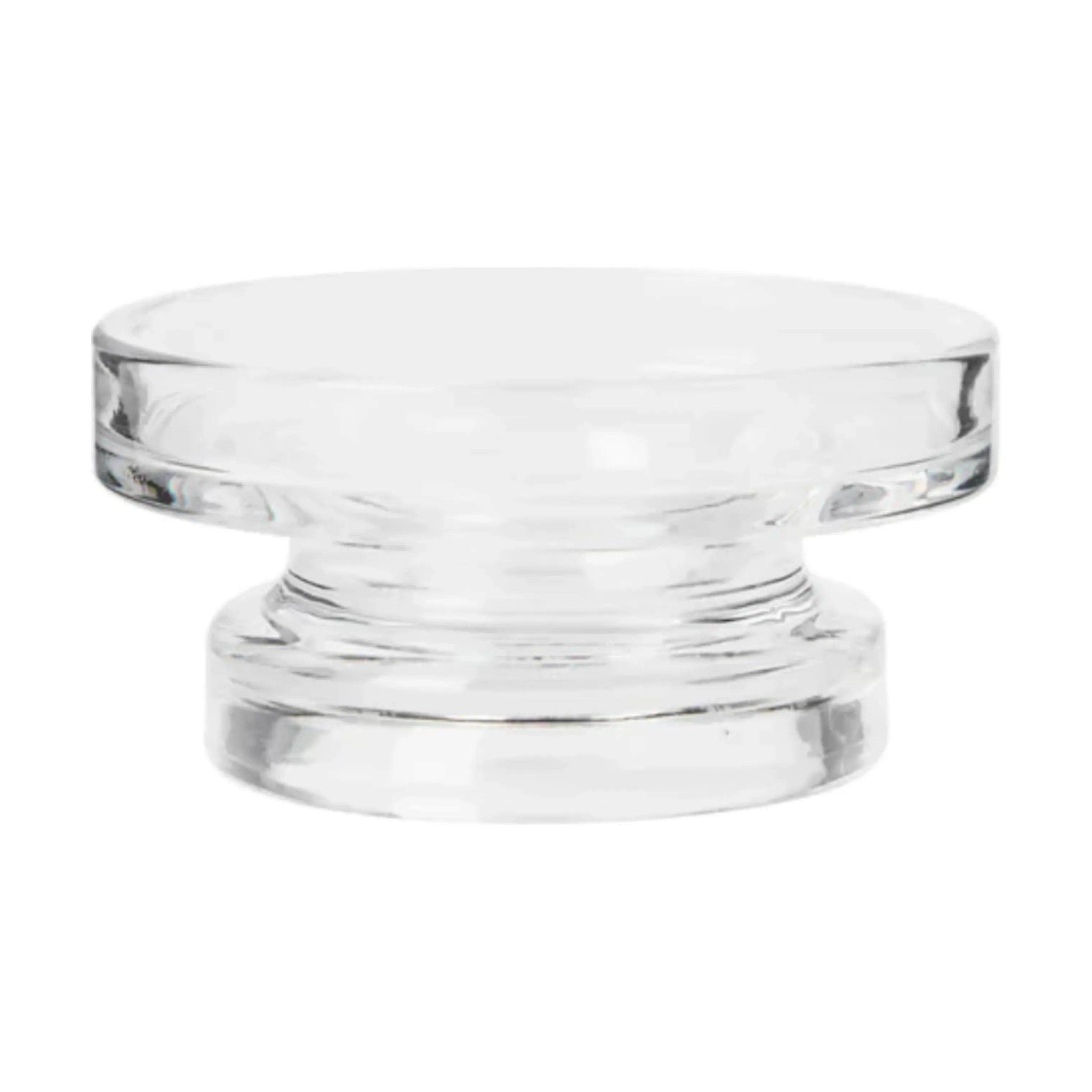 Broste Copenhagen Bloklysestage Petra Lysestage i Klar, 13 cm, 3