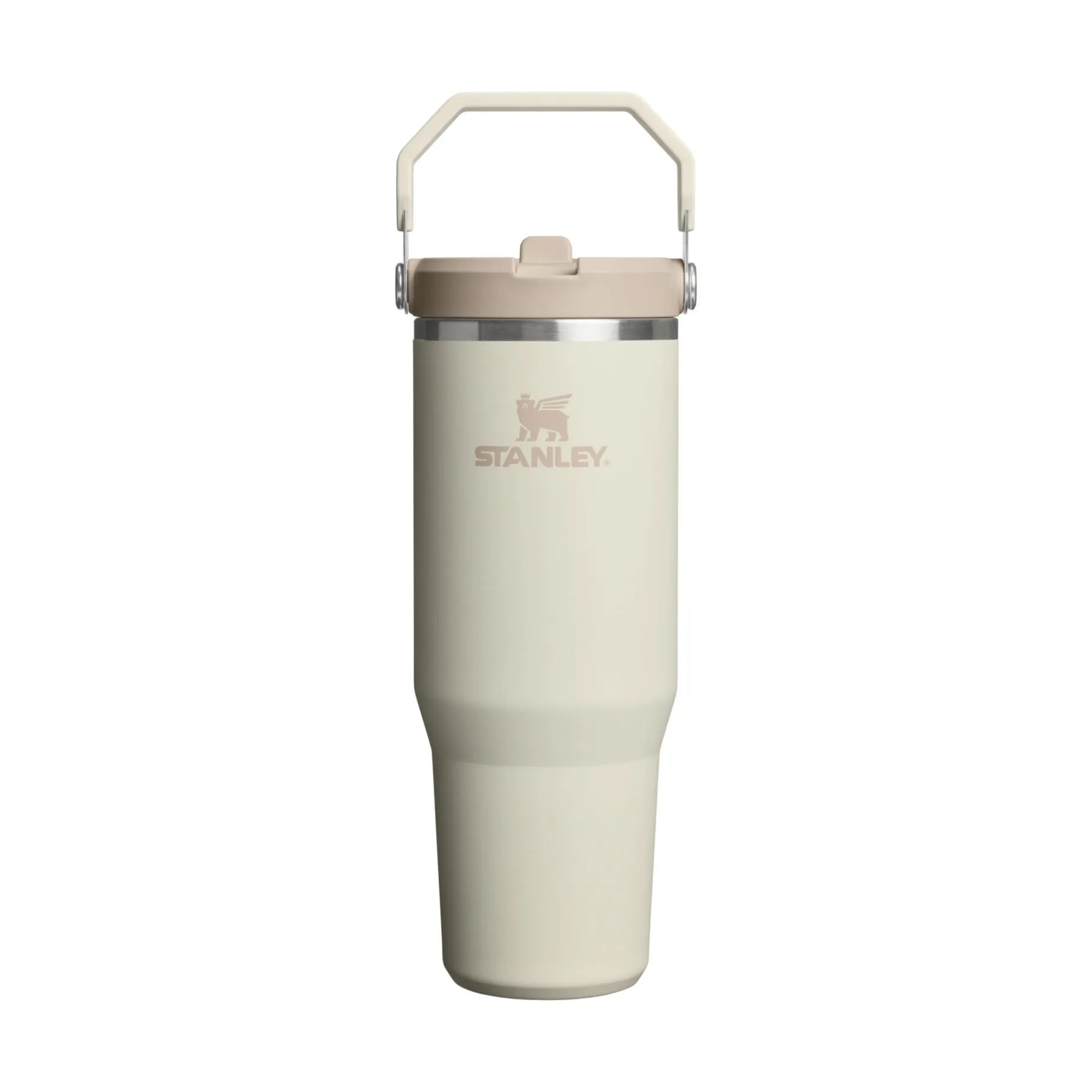 Stanley To go kopper Iceflow Flip Straw Tumbler i Creme, 0.89 L, 1
