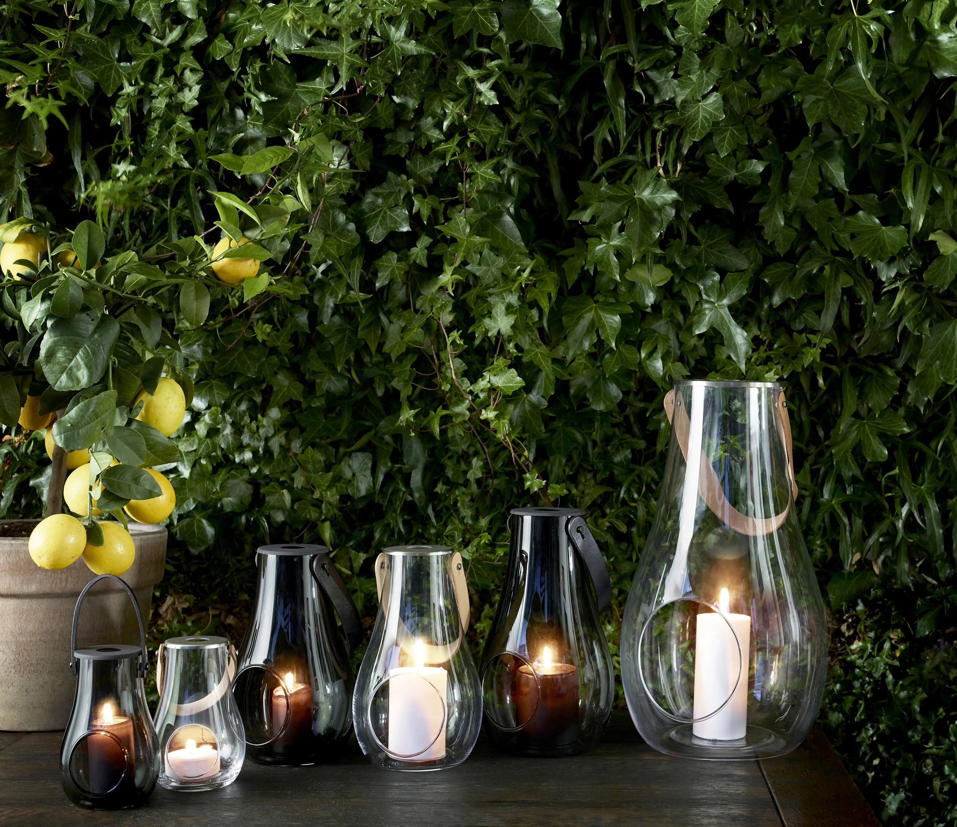 Holmegaard Lanterner Design with Light Lanterne i klar, 29 cm, 2