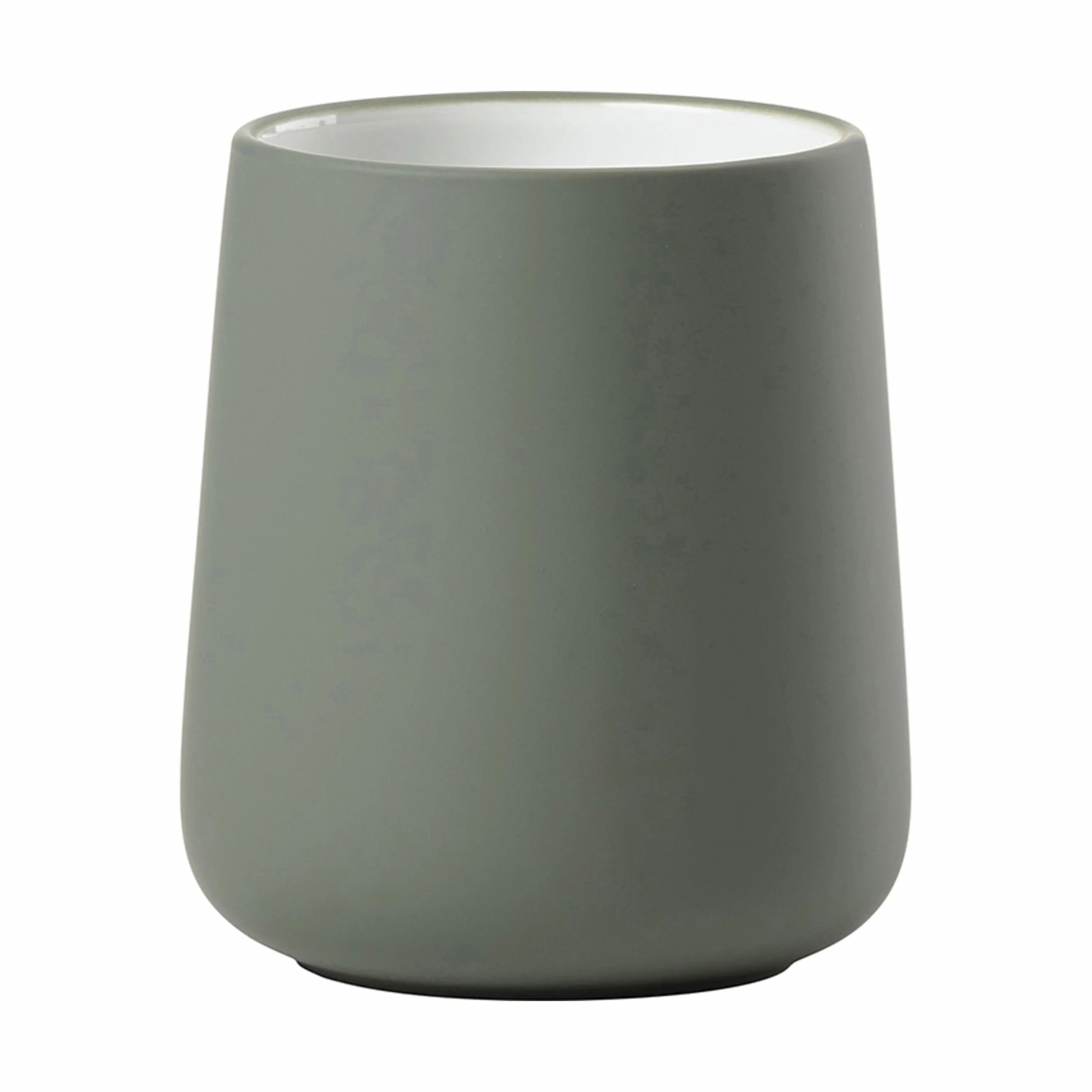 Zone Tandbørsteholdere Nova Tandbørstekrus i Olive Green, 1