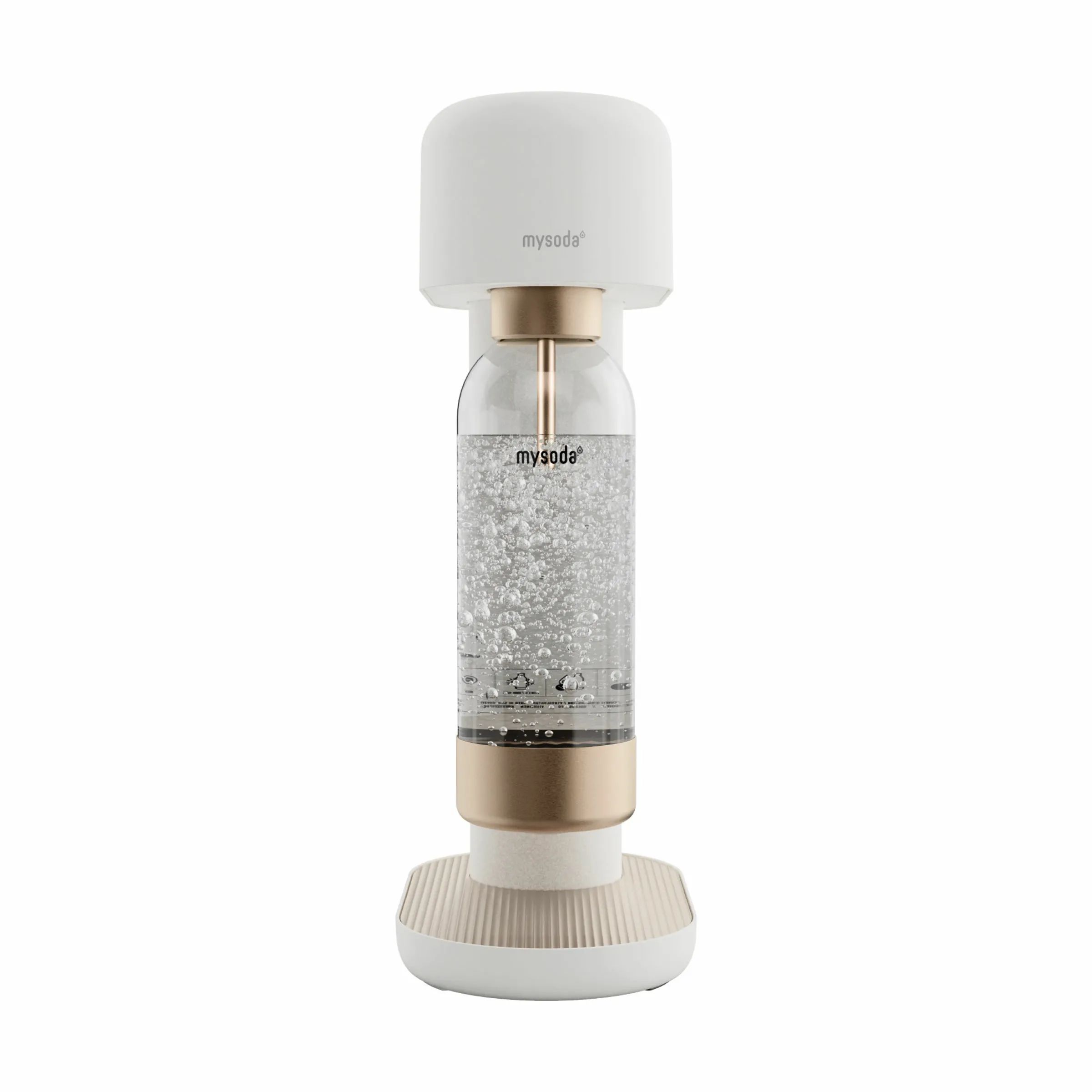 MySoda Sodavandsmaskiner Ruby 2 Sodavandsmaskine i Hvid & kobber, 1