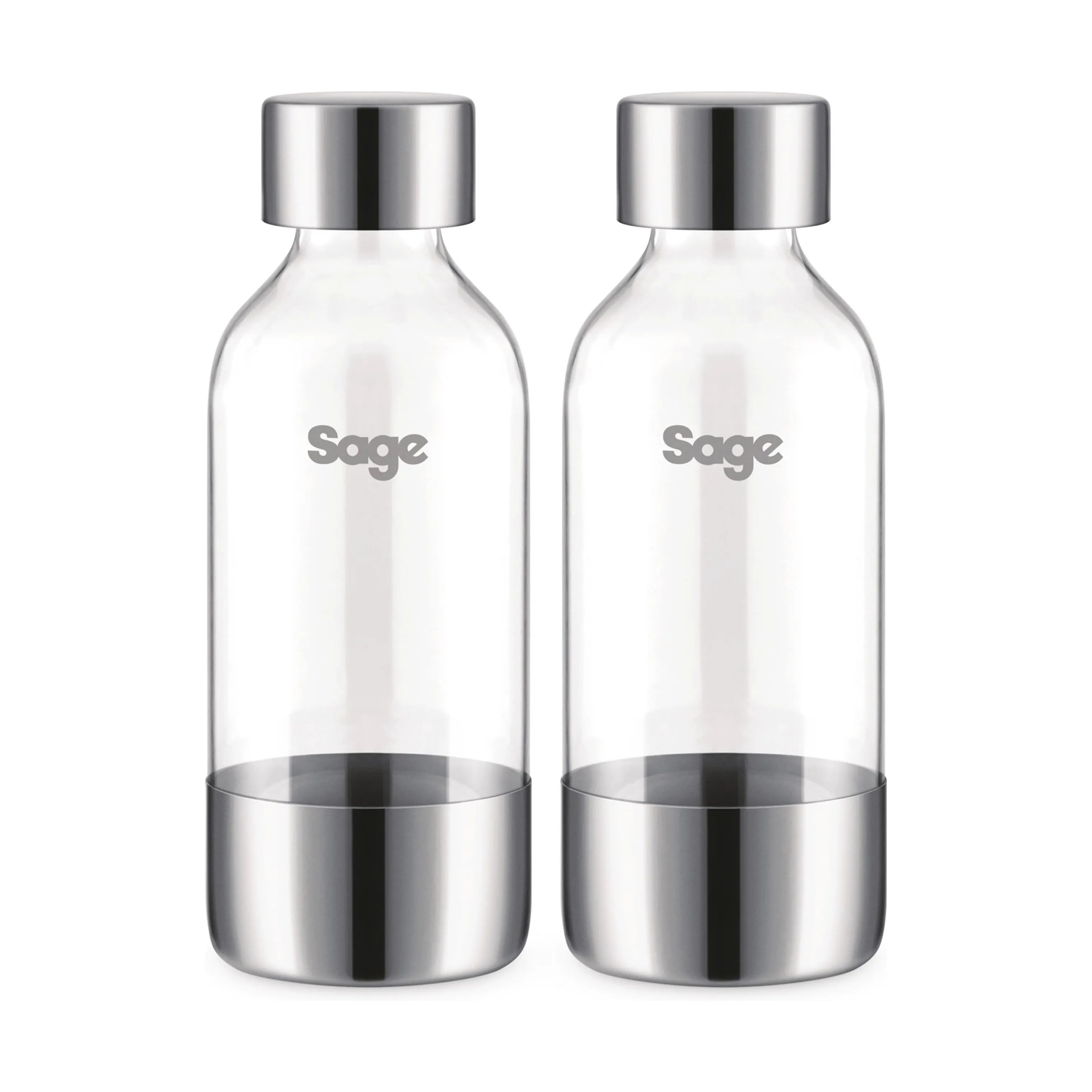 Sage Flasker til sodavandsmaskine Flaske til Sodamaker - 2 stk i 0.6 L, 1
