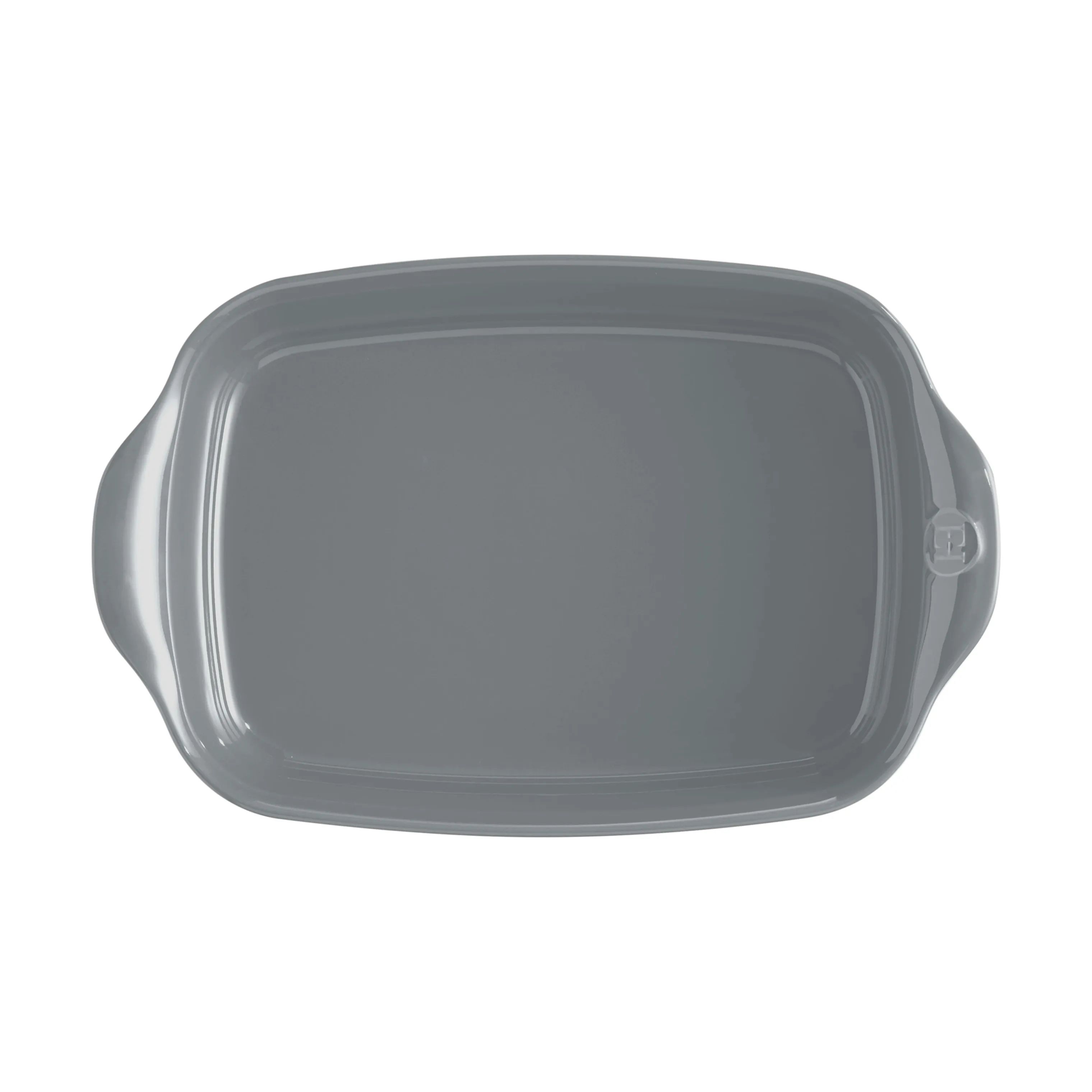 Emile Henry Bradepander Ovenware i Grå, B19 x L30 cm, 2