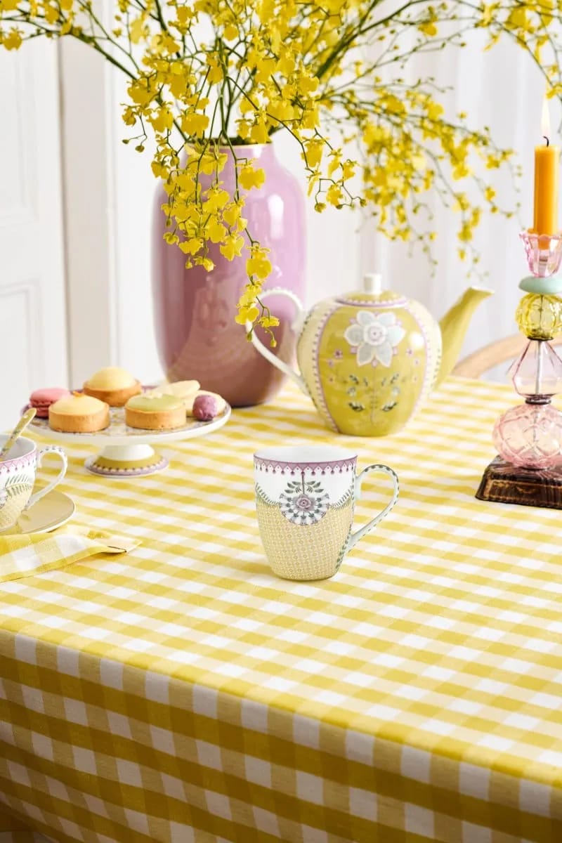 PIP Studio Krus og kopper med hank Lily & Lotus Krus i Yellow, 2