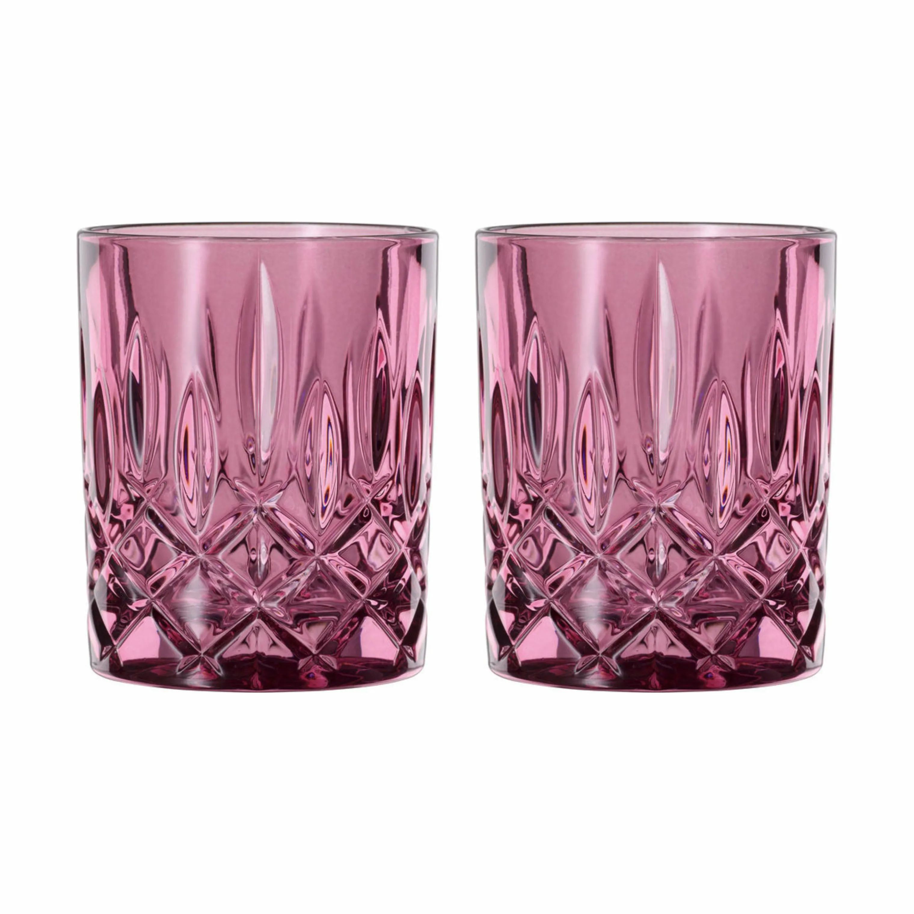 Nachtmann Lowball glas Noblesse Whiskyglas - 2 stk. i Berry, 1