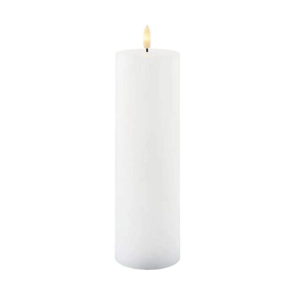 Sirius LED-lys Sille LED Bloklys i Hvid, H25 x Ø7,5 cm, 1