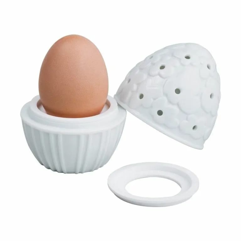 Jette Frölich Design Fyrfadsstage Design Påskeæg i Hvid, 2