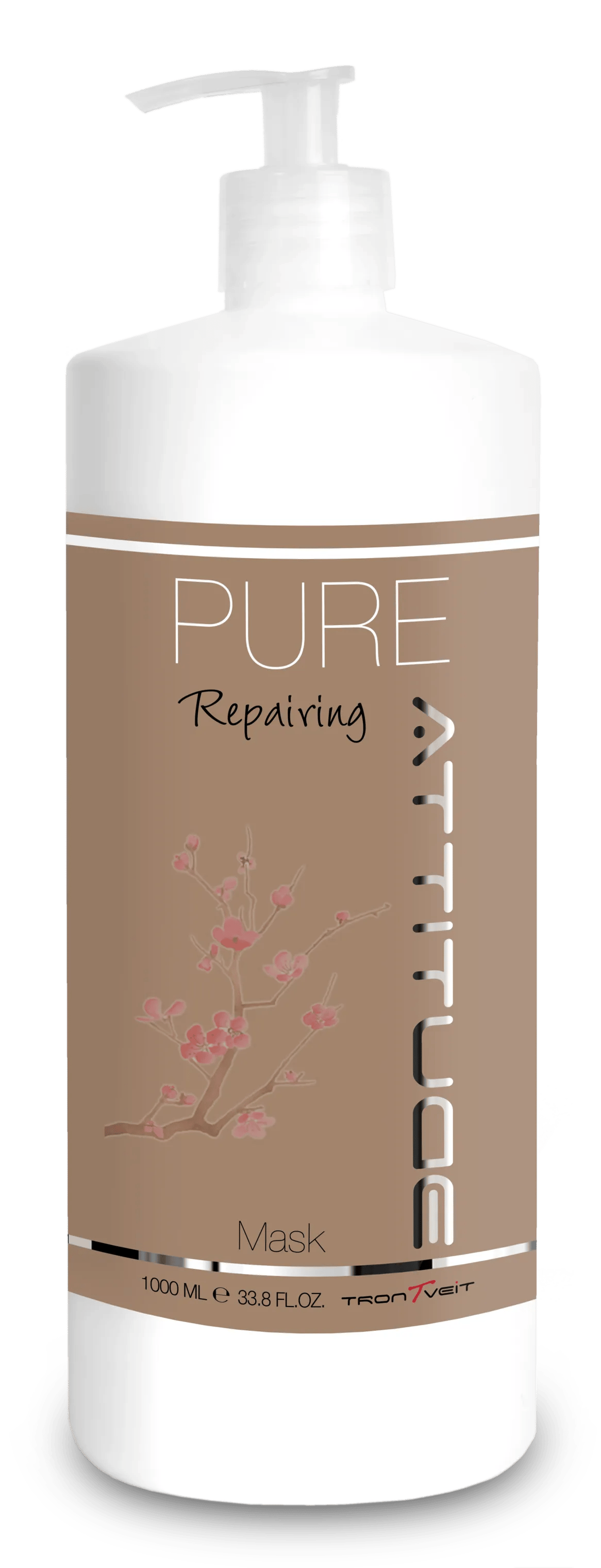 Trontveit Shampoo og hårpleje Pure Attitude Repairing Mask i 1000 ml, 1