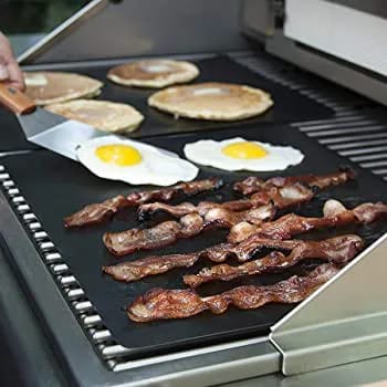 Barbecue Masters Øvrigt grilltilbehør Flex Grillmåtte - 2 stk. i Sort, 2
