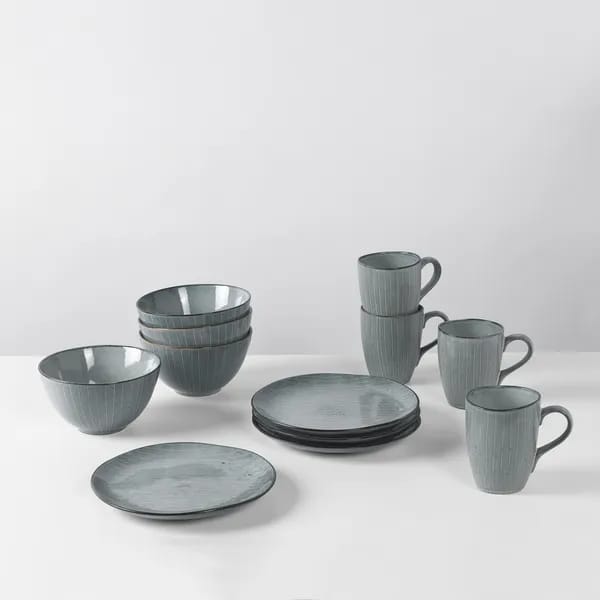 Broste Copenhagen Krus og kopper med hank Nordic Sea Mega Krus i Soft Blue, 2